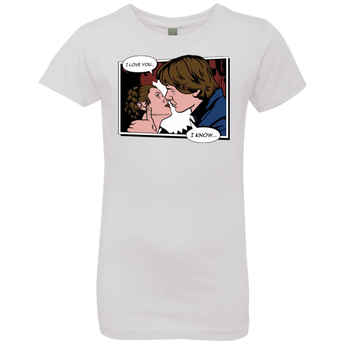 T-Shirts White / YXS Rebelstein Kiss Girls Premium T-Shirt