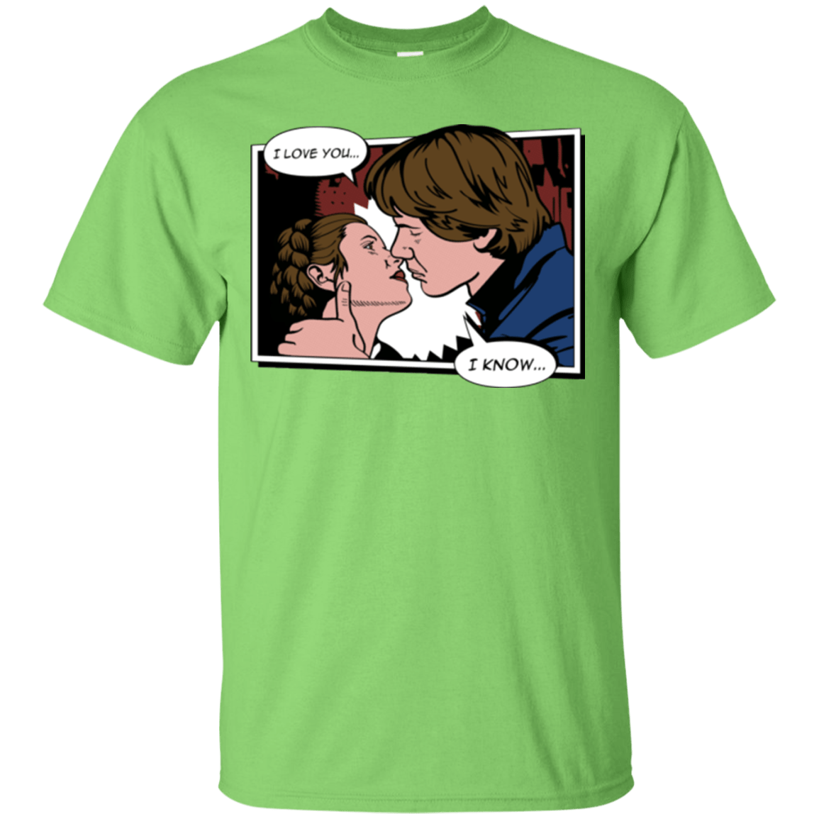 T-Shirts Lime / S Rebelstein Kiss T-Shirt