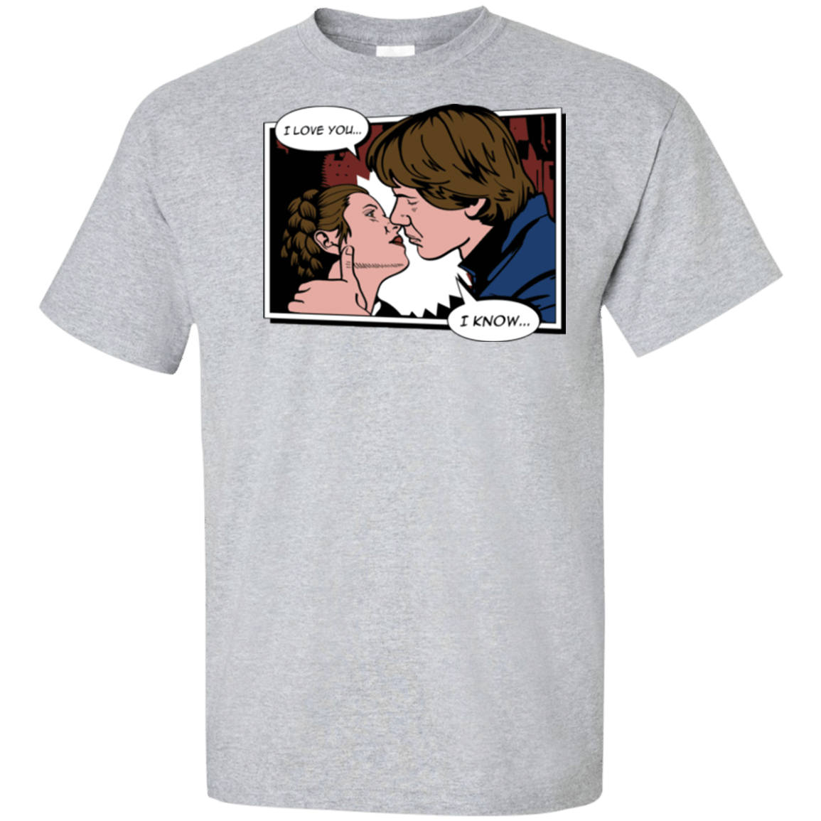 T-Shirts Sport Grey / XLT Rebelstein Kiss Tall T-Shirt