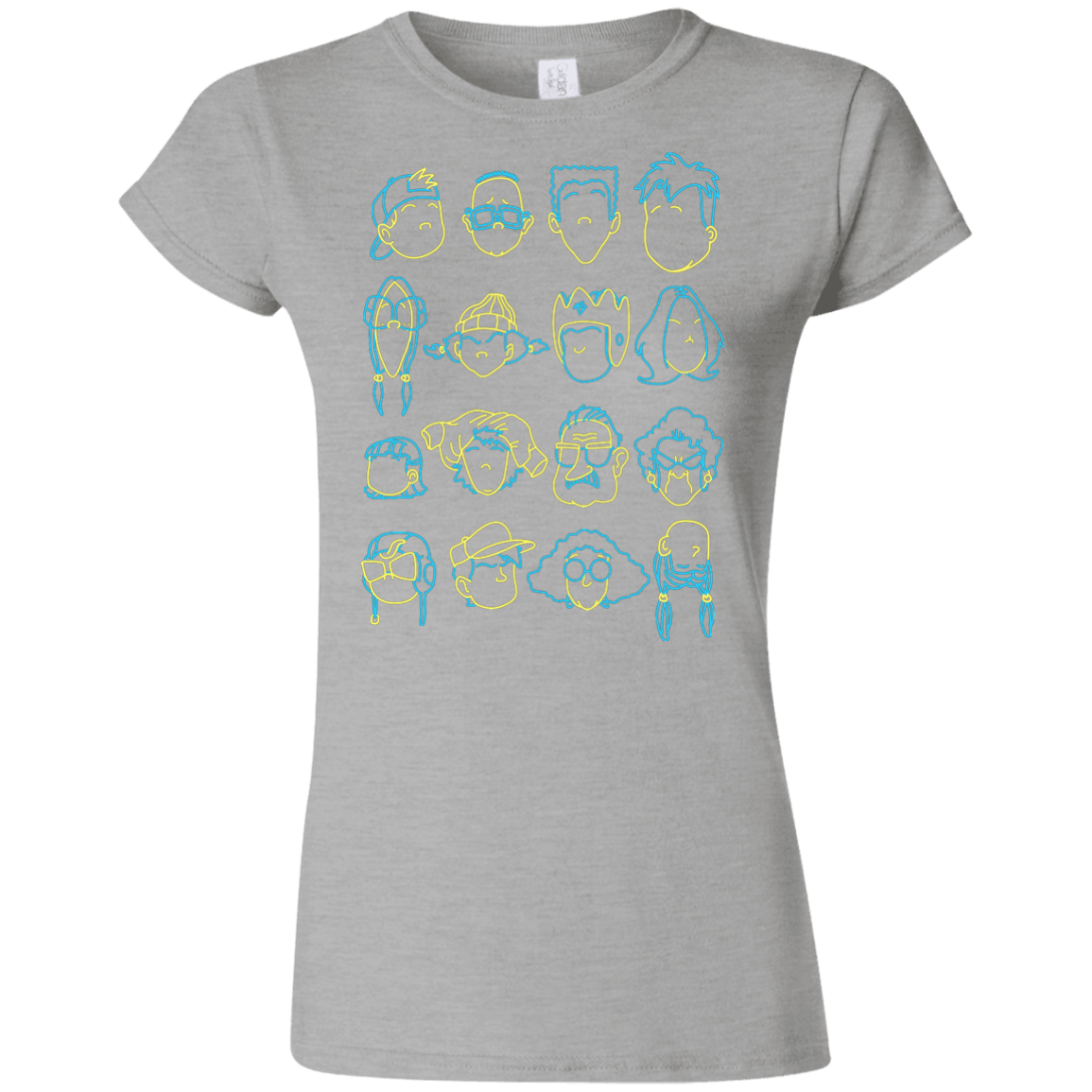 T-Shirts Sport Grey / S RECESS Junior Slimmer-Fit T-Shirt