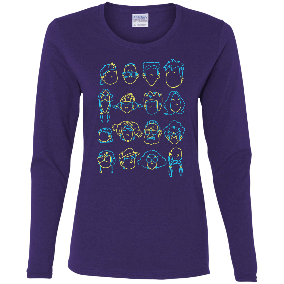 T-Shirts Purple / S RECESS Women's Long Sleeve T-Shirt