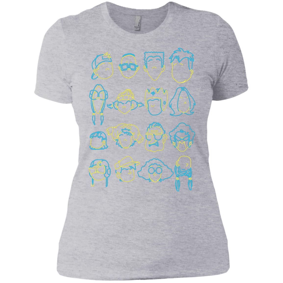 T-Shirts Heather Grey / X-Small RECESS Women's Premium T-Shirt