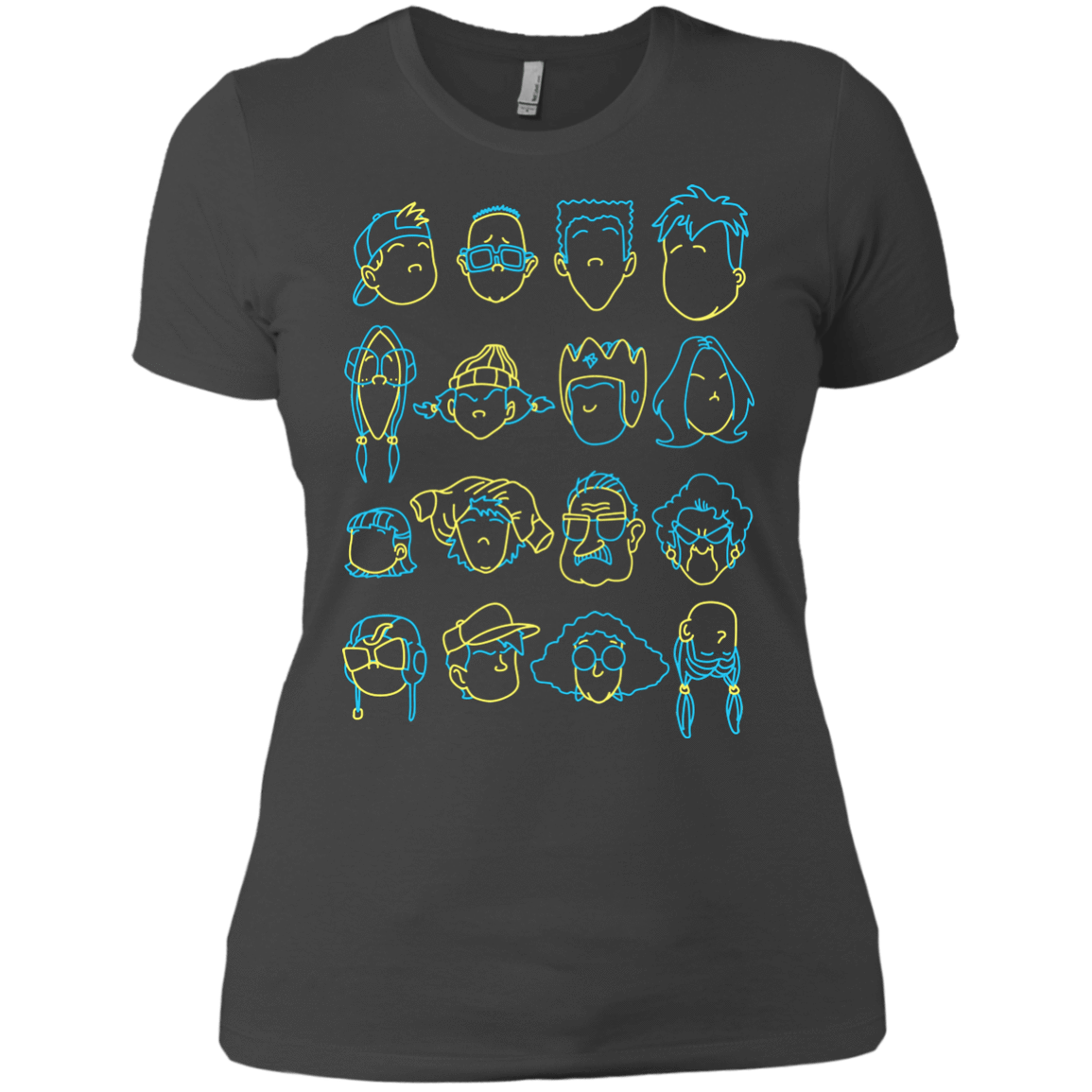 T-Shirts Heavy Metal / X-Small RECESS Women's Premium T-Shirt