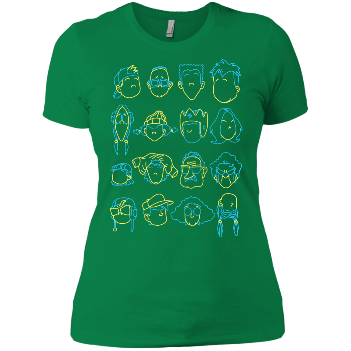 T-Shirts Kelly Green / X-Small RECESS Women's Premium T-Shirt