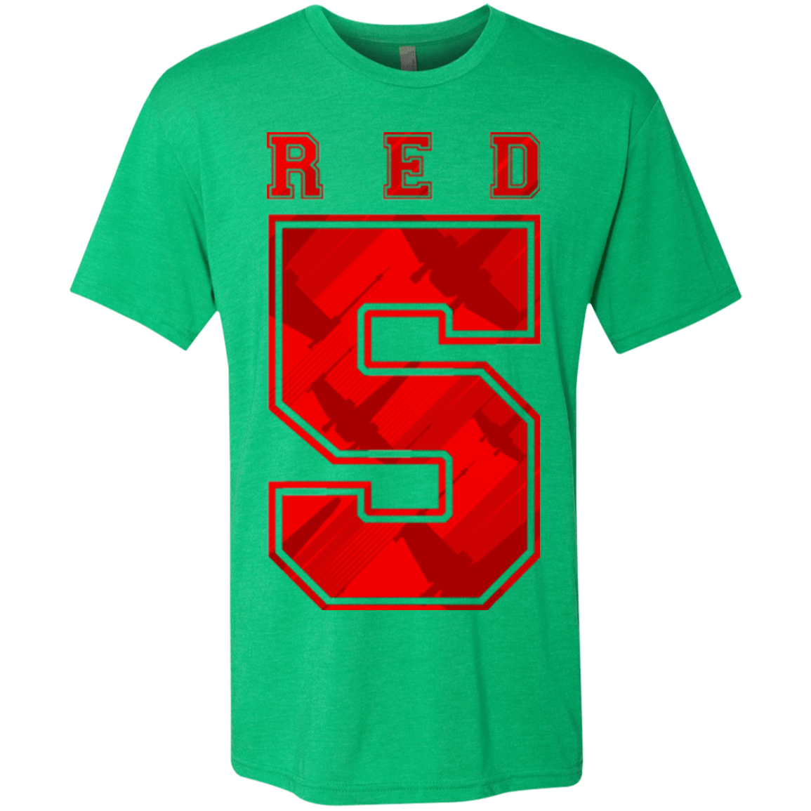 T-Shirts Envy / Small Red 5 Men's Triblend T-Shirt