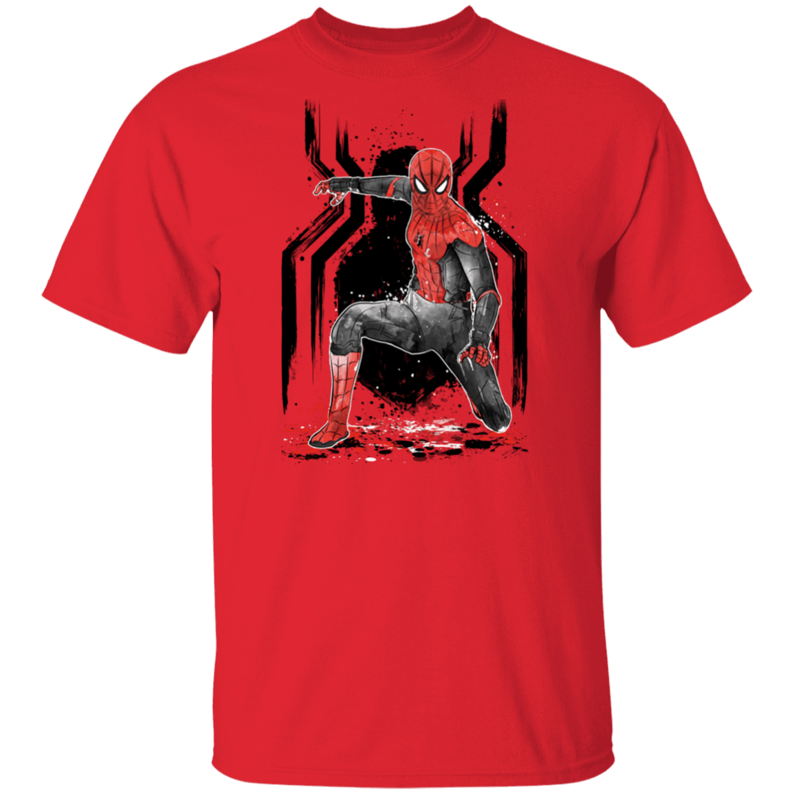 T-Shirts Red / S RED-AND-BLACK Spider suit T-Shirt