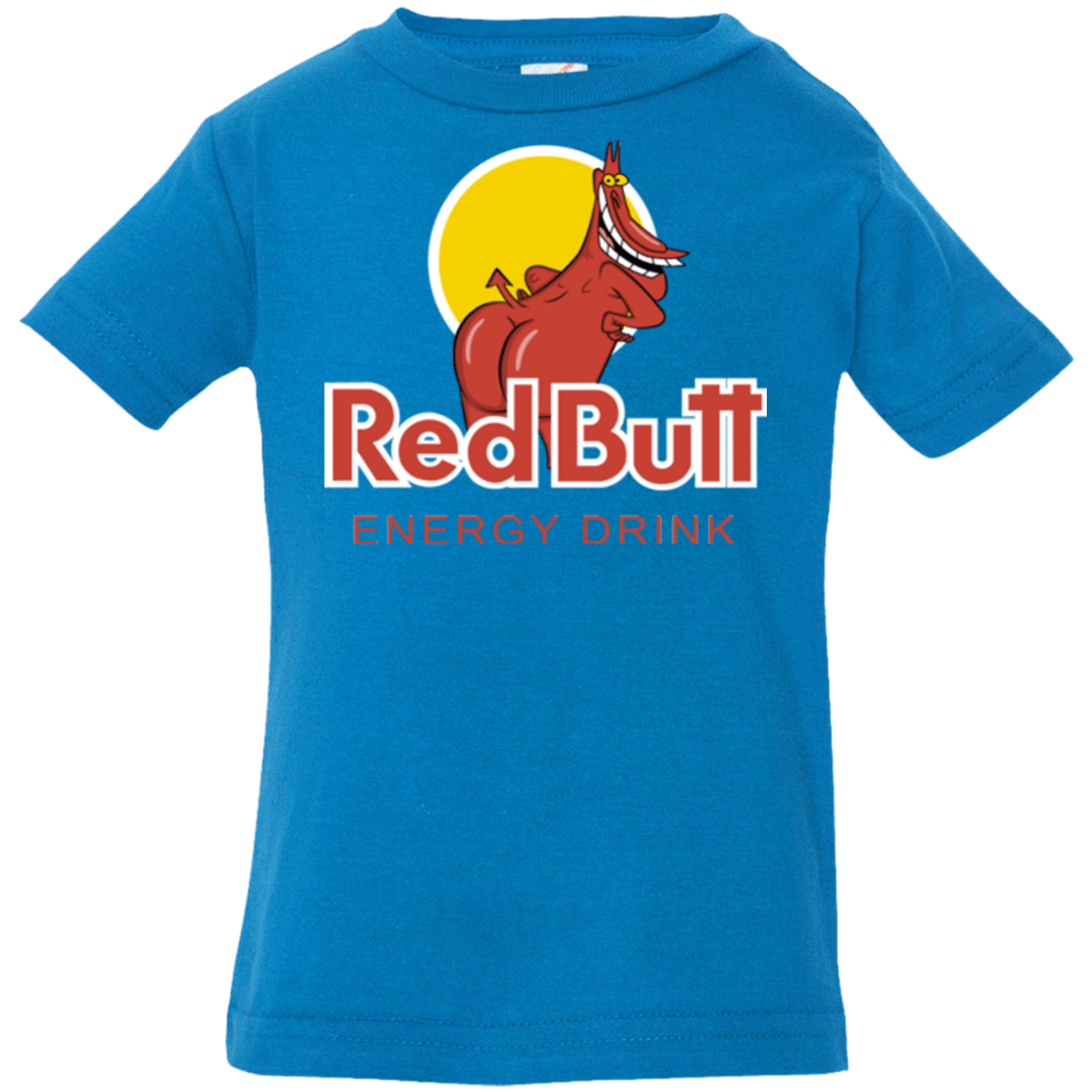 T-Shirts Cobalt / 6 Months Red butt Infant Premium T-Shirt