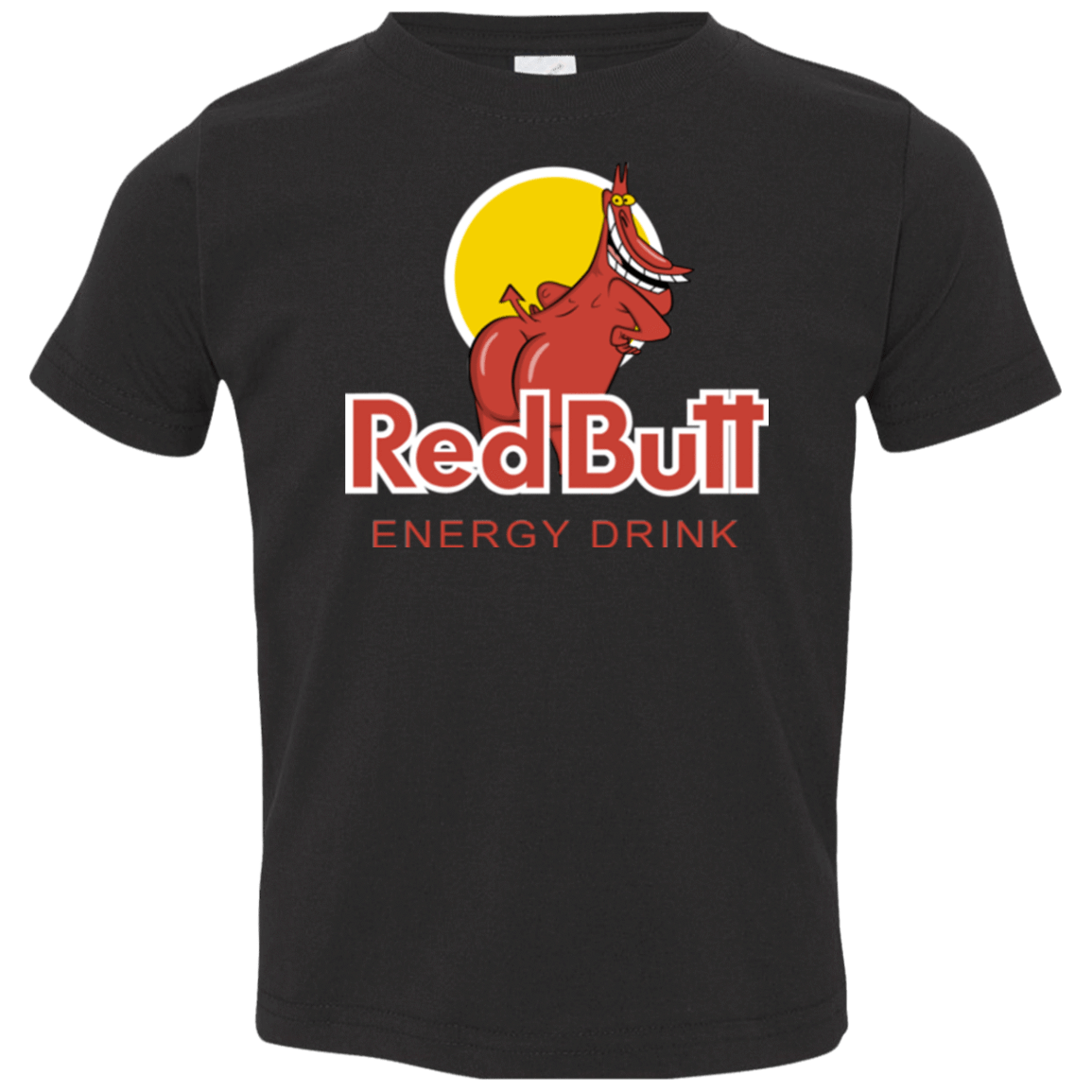 T-Shirts Black / 2T Red butt Toddler Premium T-Shirt
