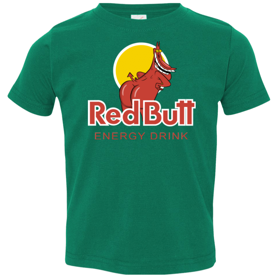 T-Shirts Kelly / 2T Red butt Toddler Premium T-Shirt