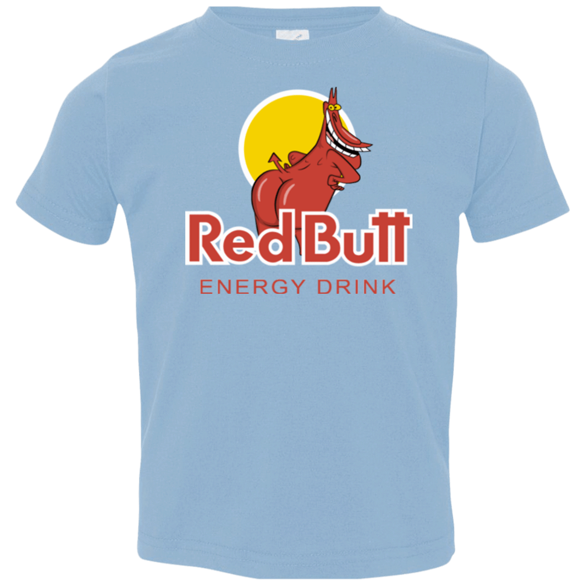 T-Shirts Light Blue / 2T Red butt Toddler Premium T-Shirt
