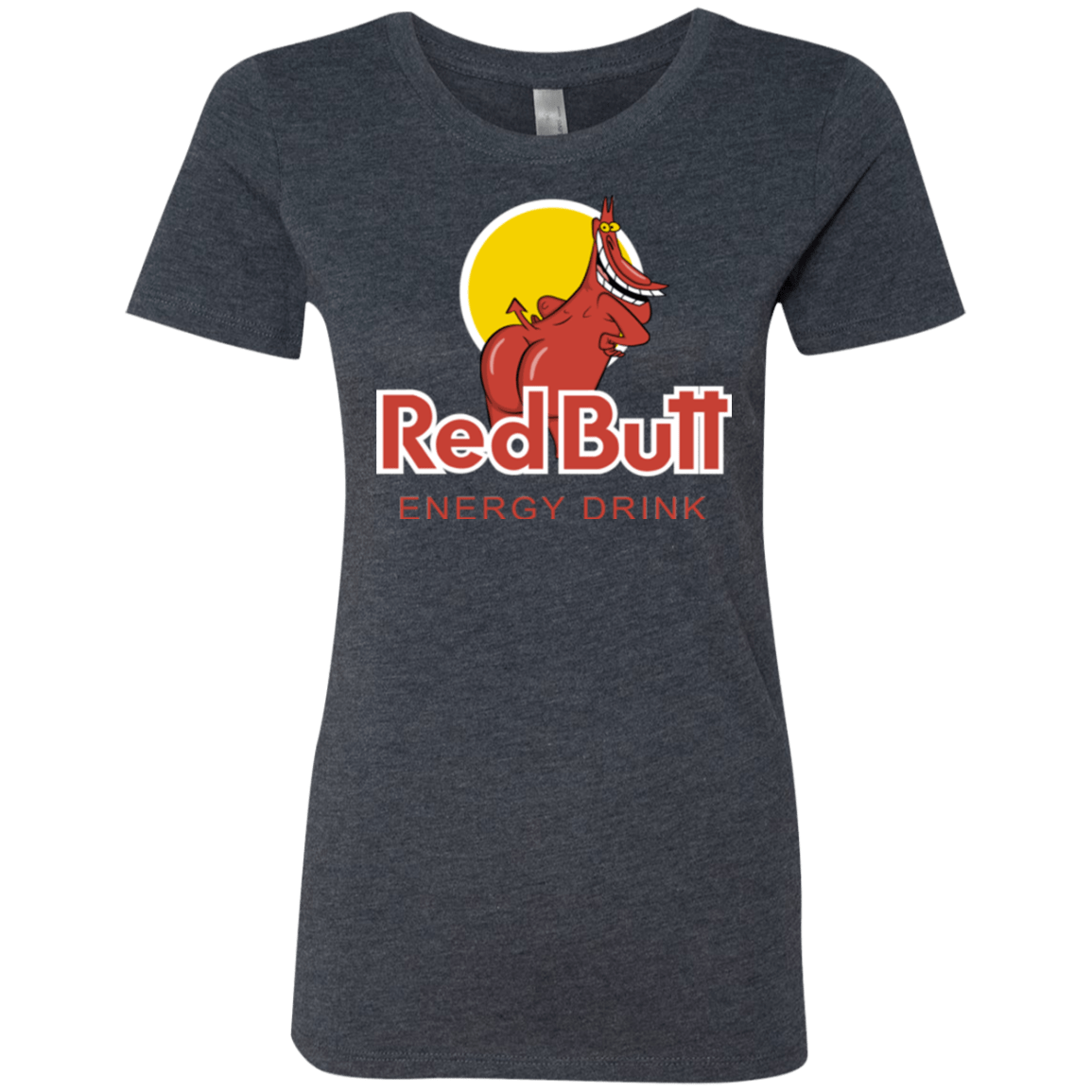 T-Shirts Vintage Navy / Small Red butt Women's Triblend T-Shirt