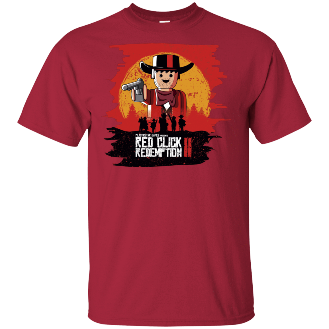 T-Shirts Cardinal / S Red Click Redemption T-Shirt