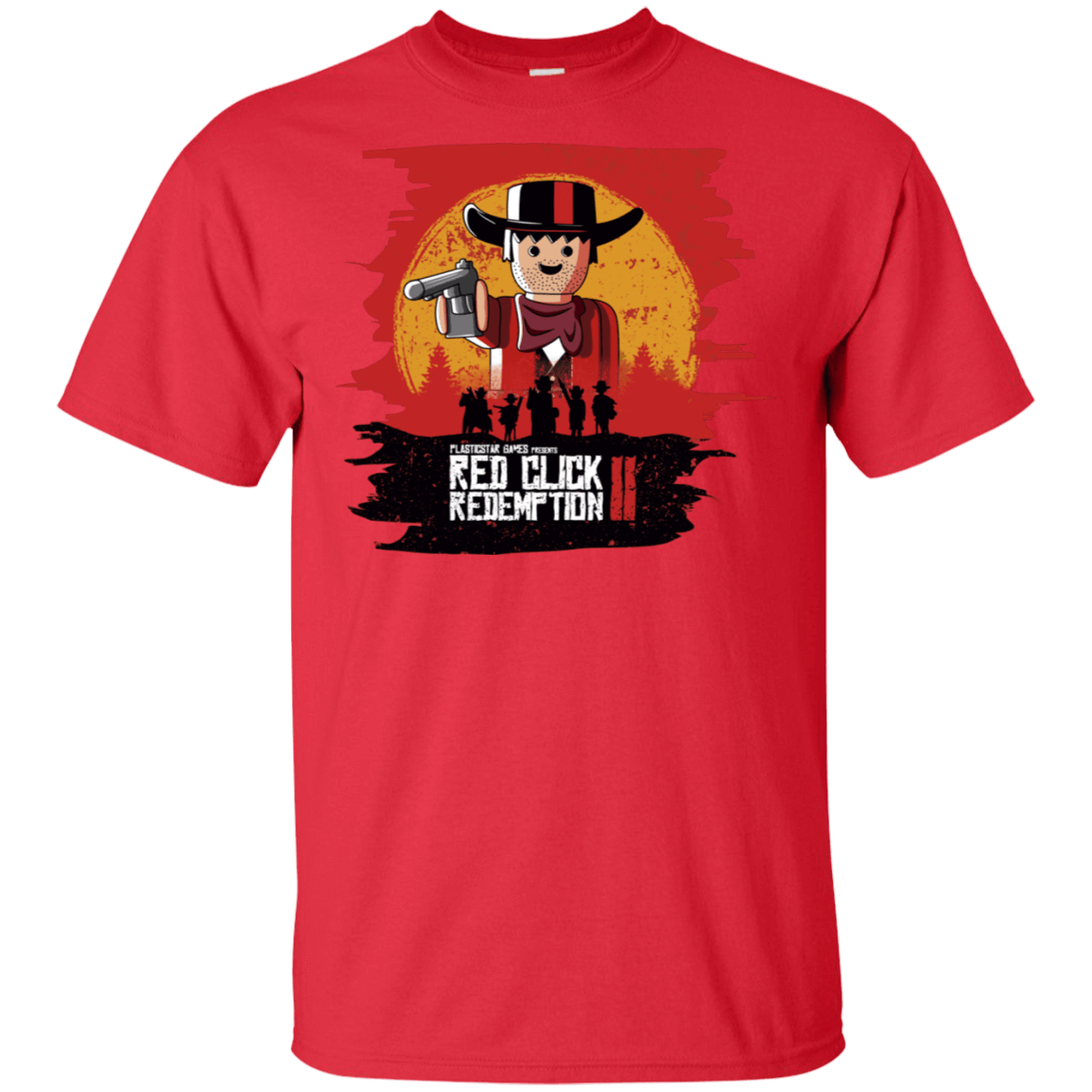 T-Shirts Red / S Red Click Redemption T-Shirt