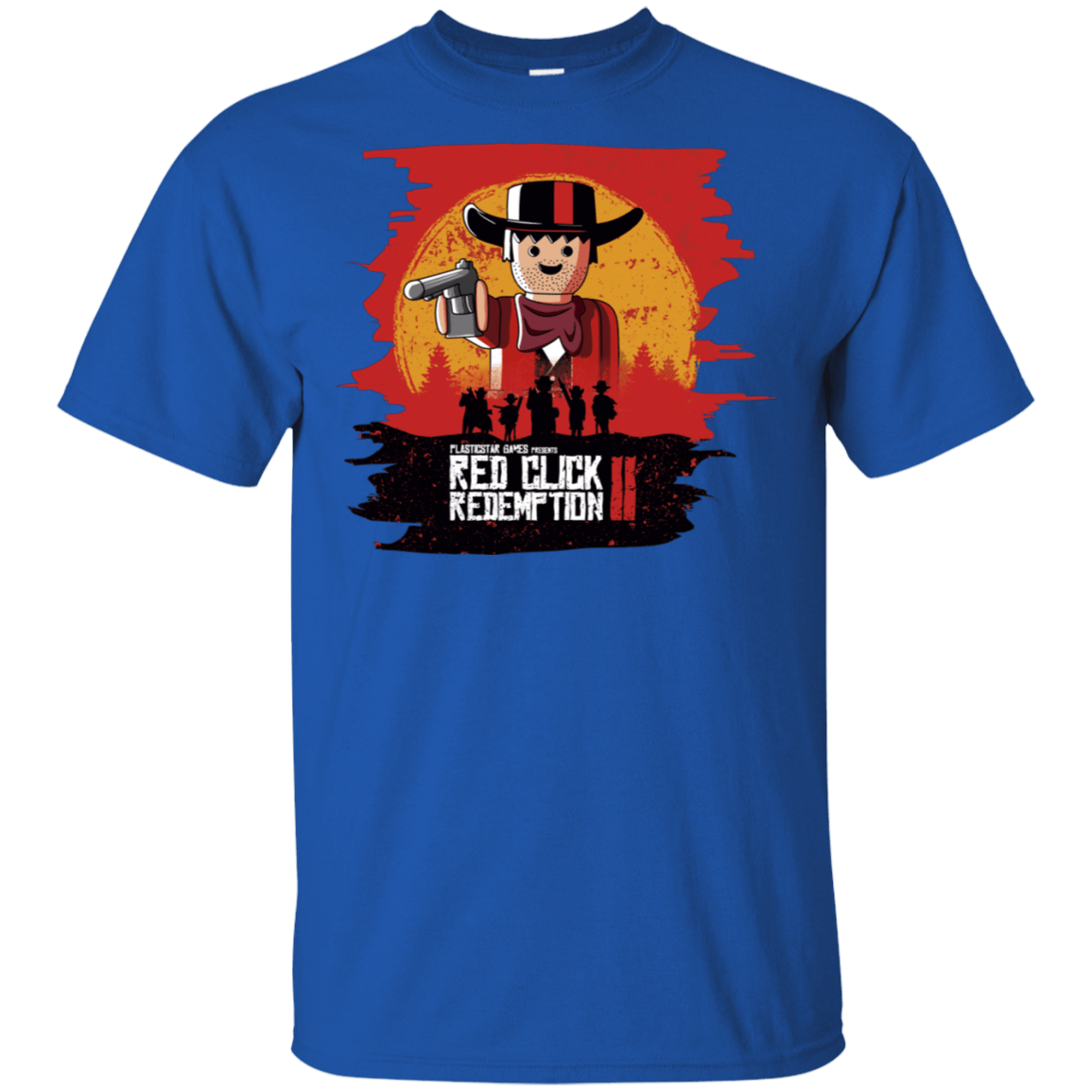 T-Shirts Royal / S Red Click Redemption T-Shirt
