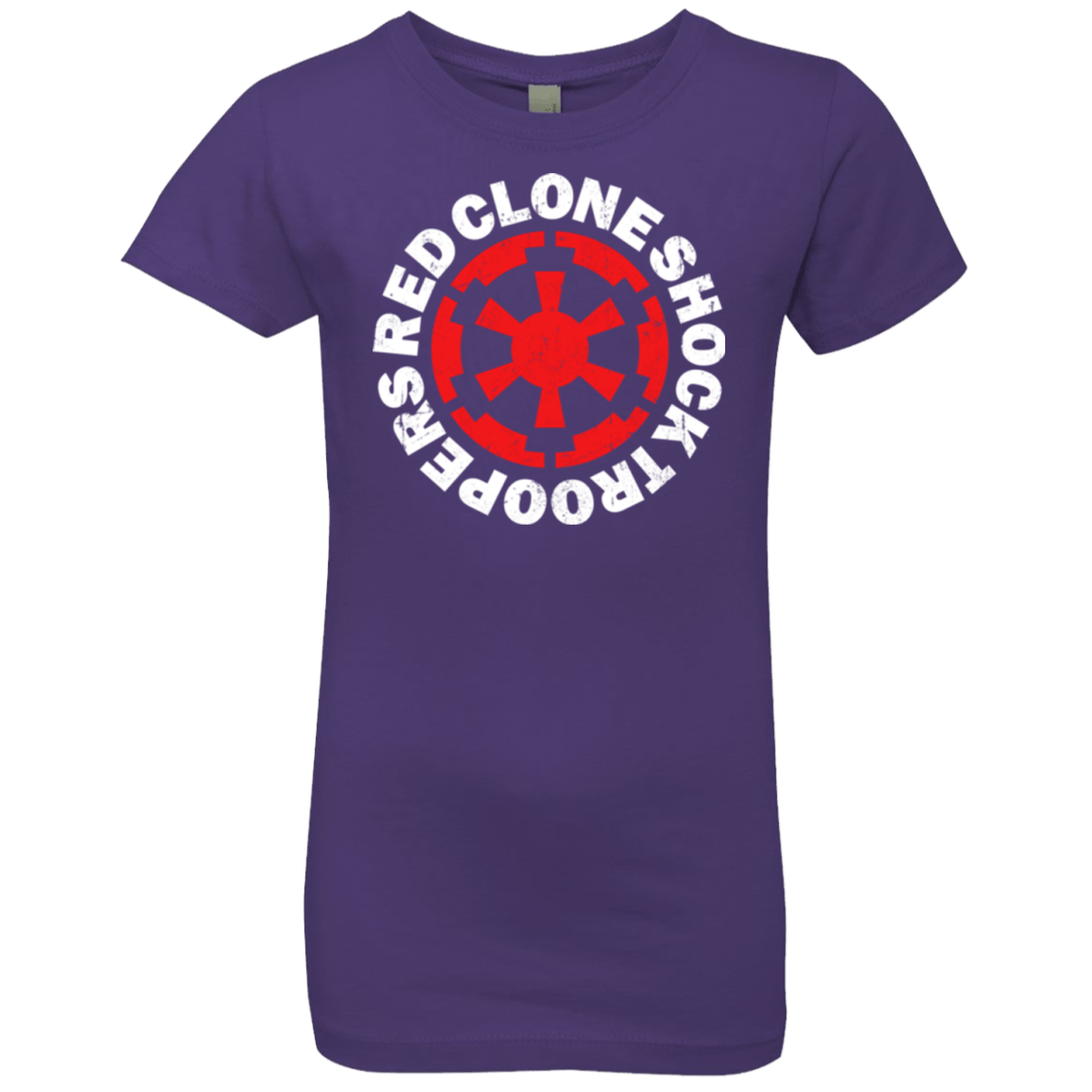 T-Shirts Purple Rush / YXS Red Clone Girls Premium T-Shirt