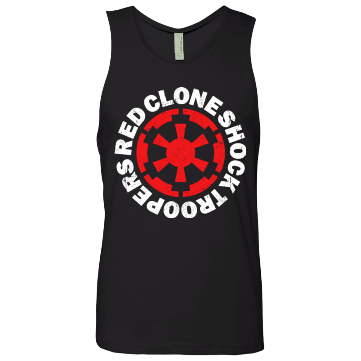 T-Shirts Black / Small Red Clone Men's Premium Tank Top