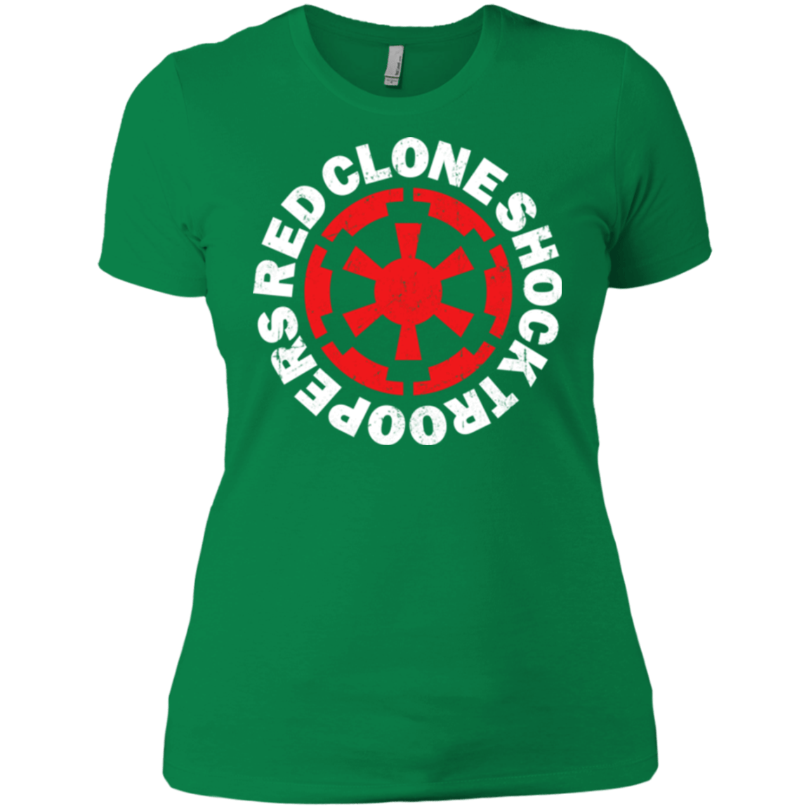 T-Shirts Kelly Green / X-Small Red Clone Women's Premium T-Shirt