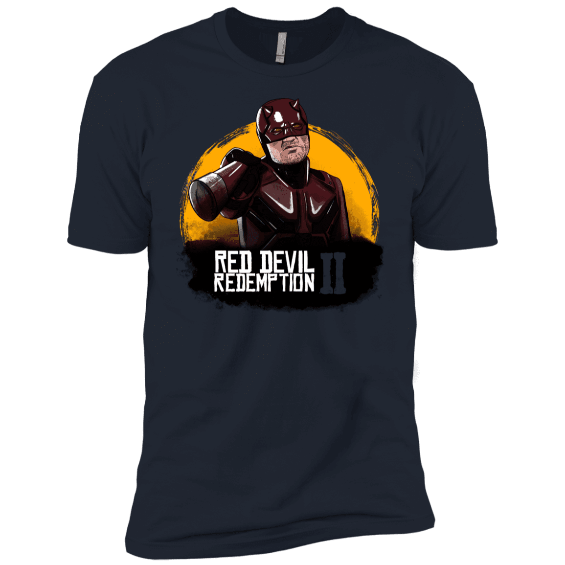 T-Shirts Midnight Navy / YXS Red Devil Redemptions Boys Premium T-Shirt