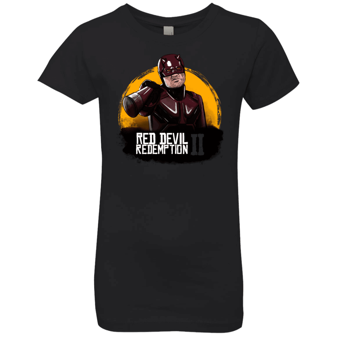 T-Shirts Black / YXS Red Devil Redemptions Girls Premium T-Shirt