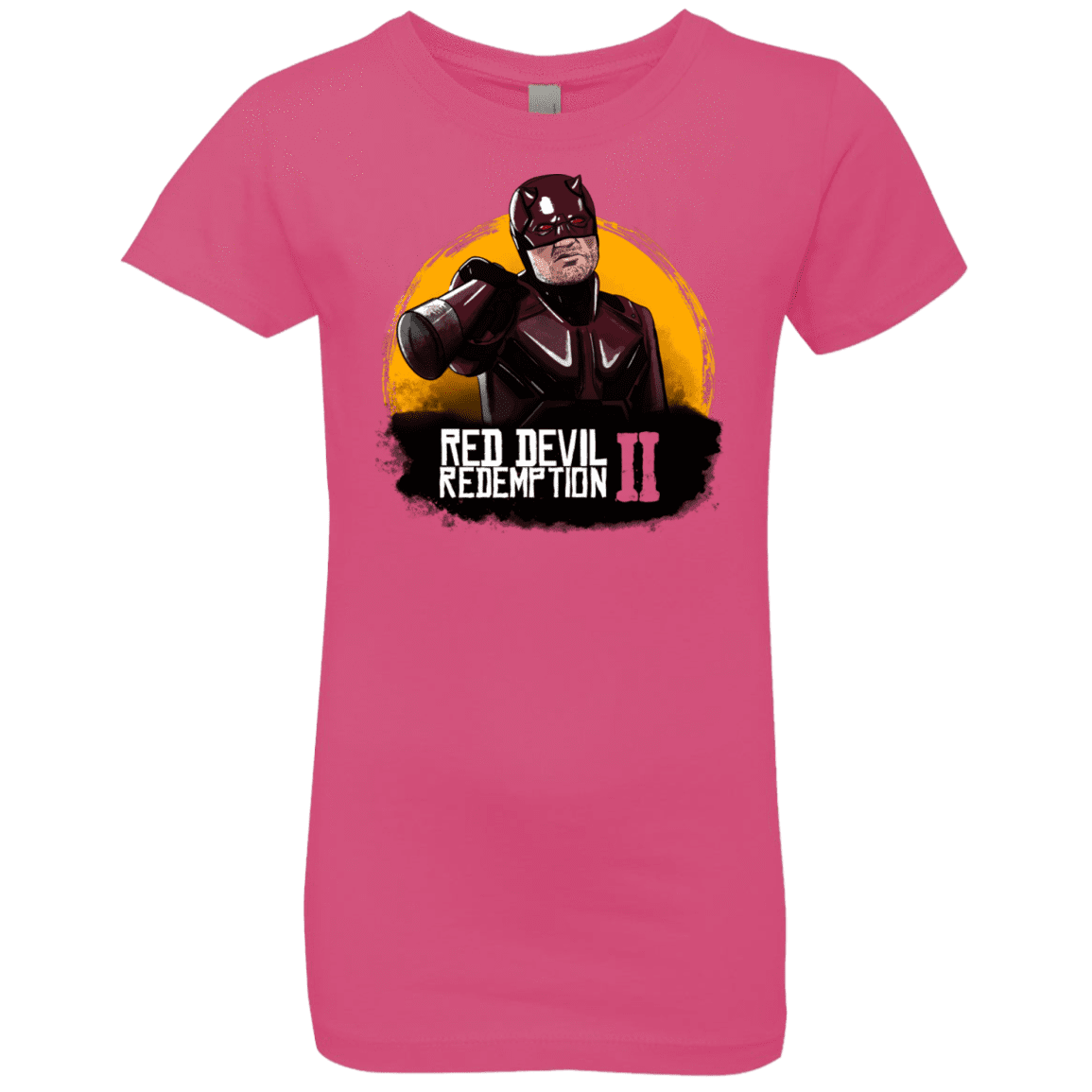 T-Shirts Hot Pink / YXS Red Devil Redemptions Girls Premium T-Shirt