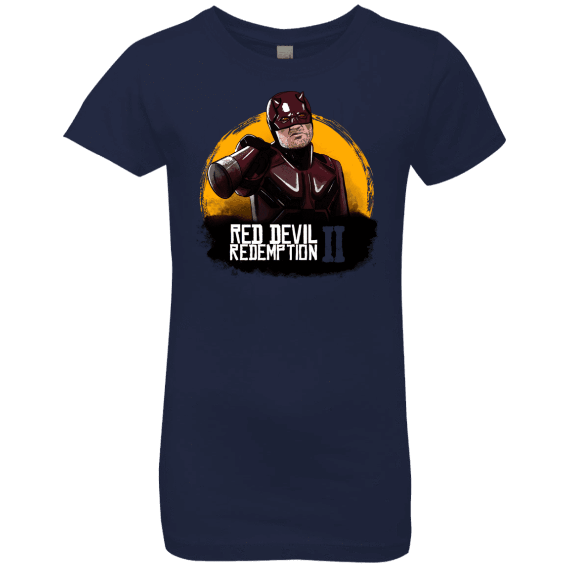 T-Shirts Midnight Navy / YXS Red Devil Redemptions Girls Premium T-Shirt