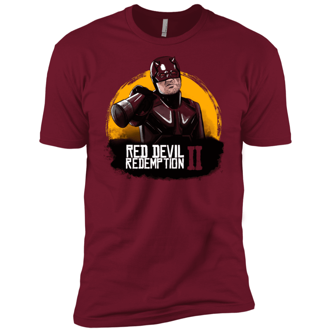 T-Shirts Cardinal / X-Small Red Devil Redemptions Men's Premium T-Shirt