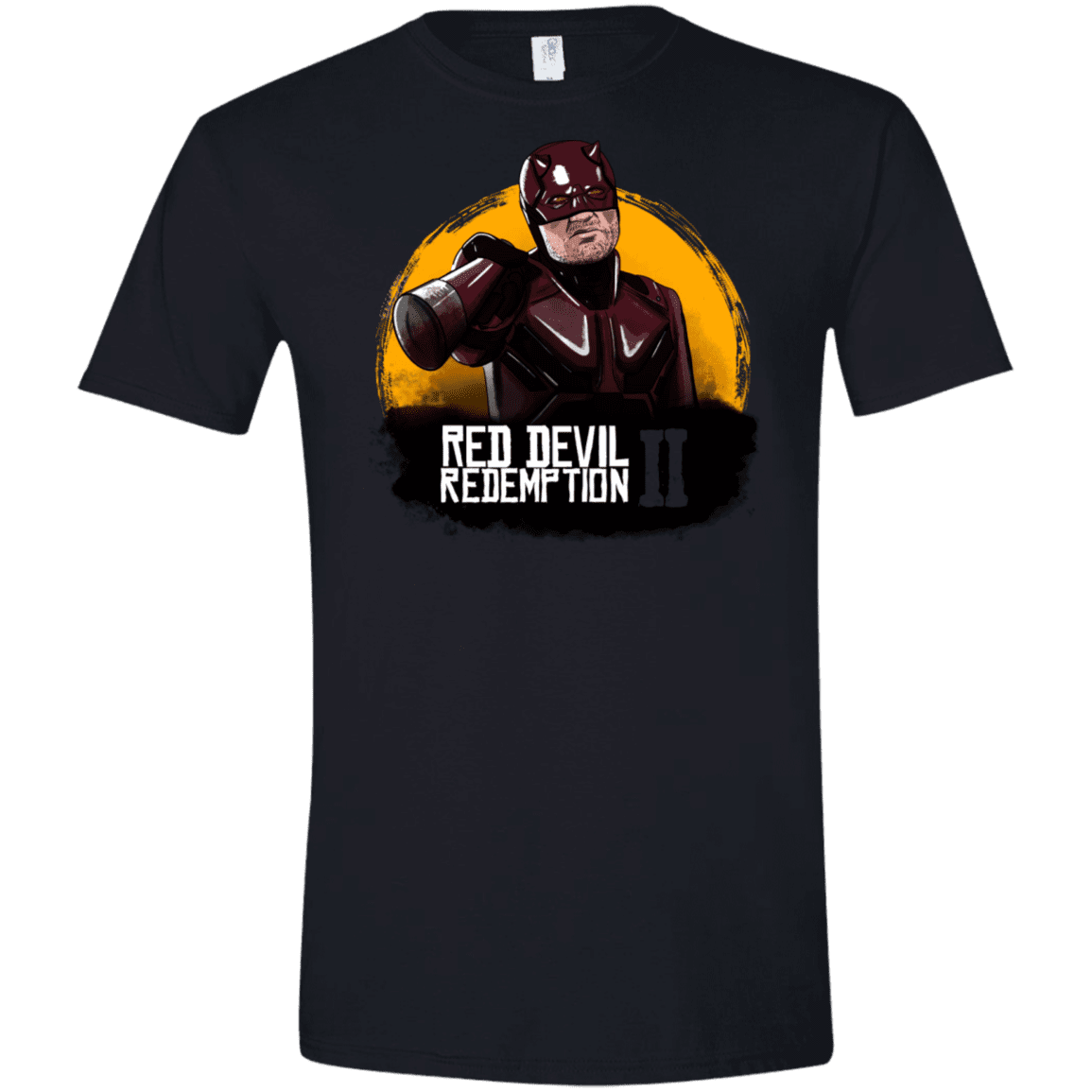 T-Shirts Black / X-Small Red Devil Redemptions Men's Semi-Fitted Softstyle