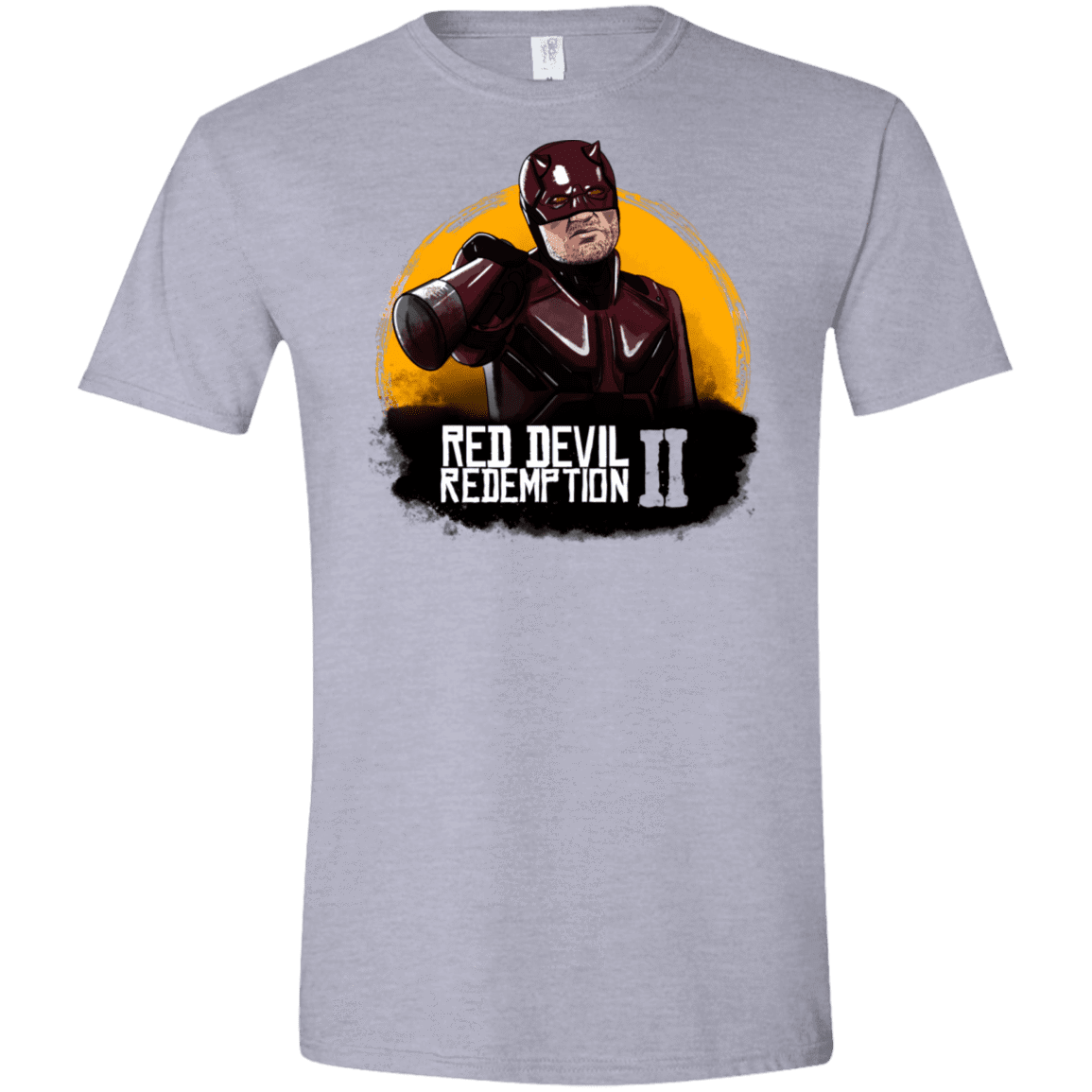 T-Shirts Sport Grey / X-Small Red Devil Redemptions Men's Semi-Fitted Softstyle
