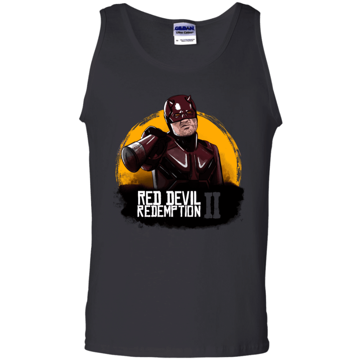 T-Shirts Black / S Red Devil Redemptions Men's Tank Top