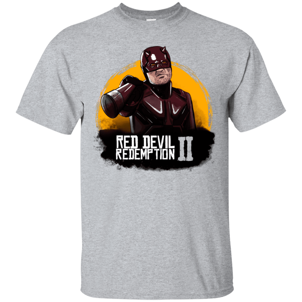 T-Shirts Sport Grey / S Red Devil Redemptions T-Shirt