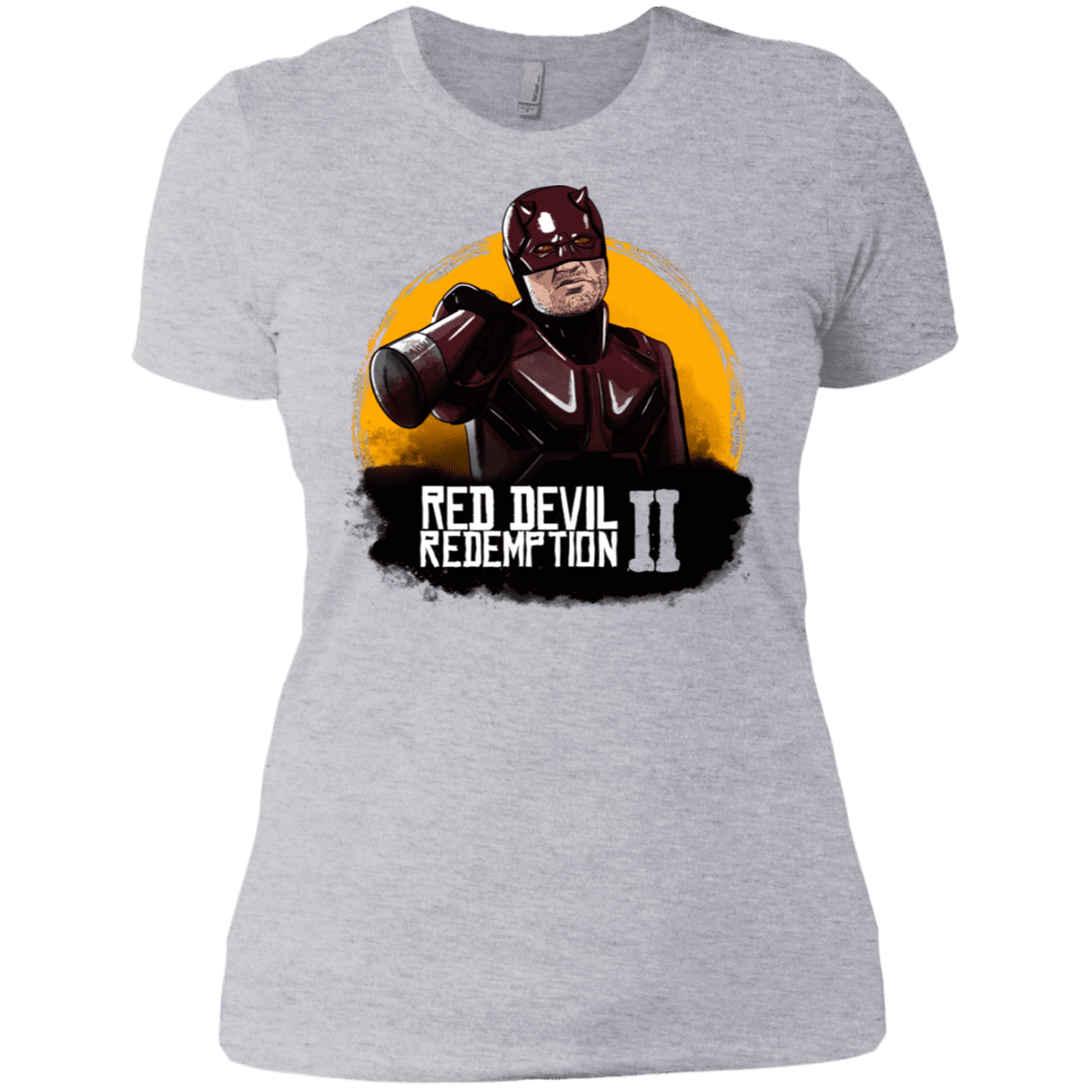 T-Shirts Heather Grey / X-Small Red Devil Redemptions Women's Premium T-Shirt