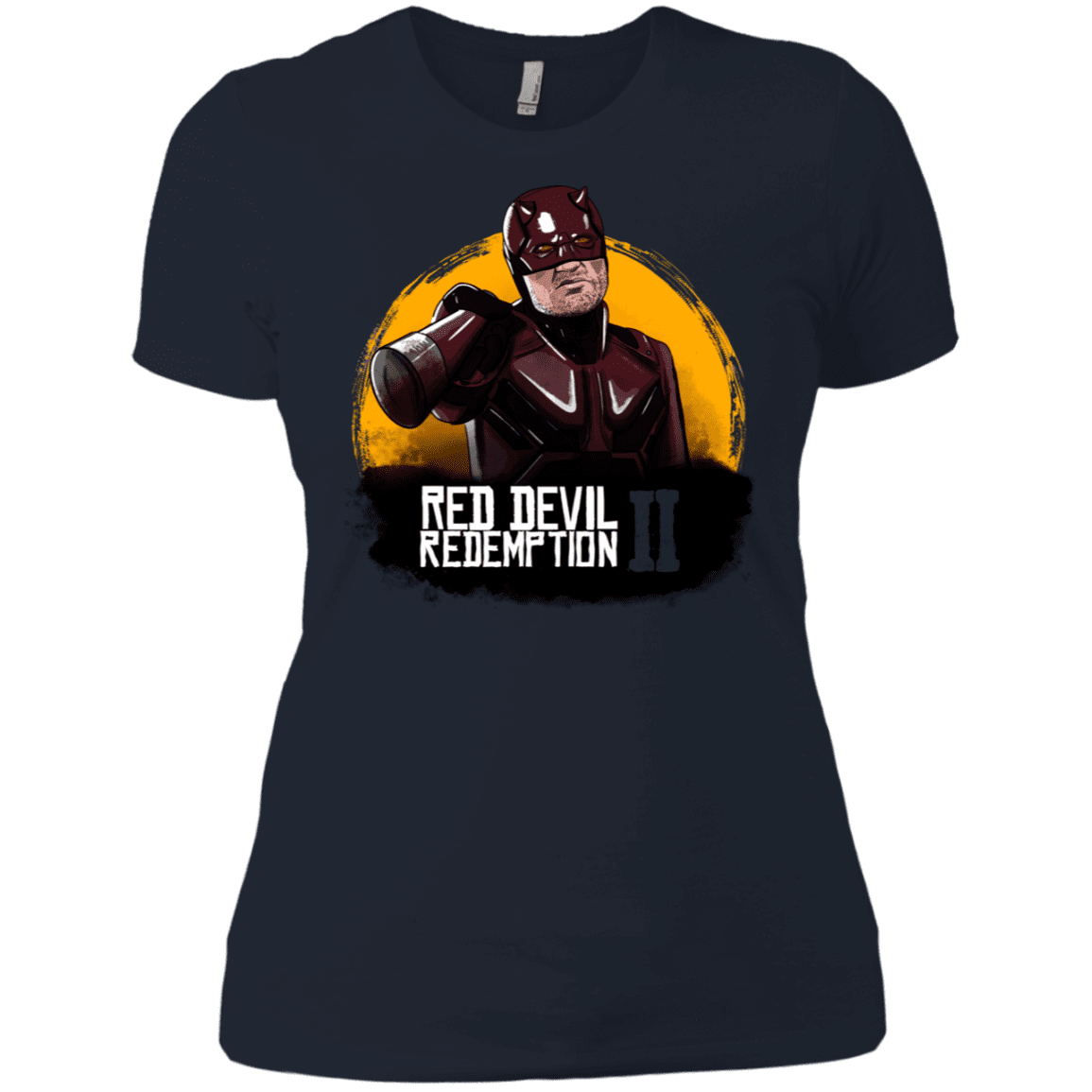 T-Shirts Midnight Navy / X-Small Red Devil Redemptions Women's Premium T-Shirt