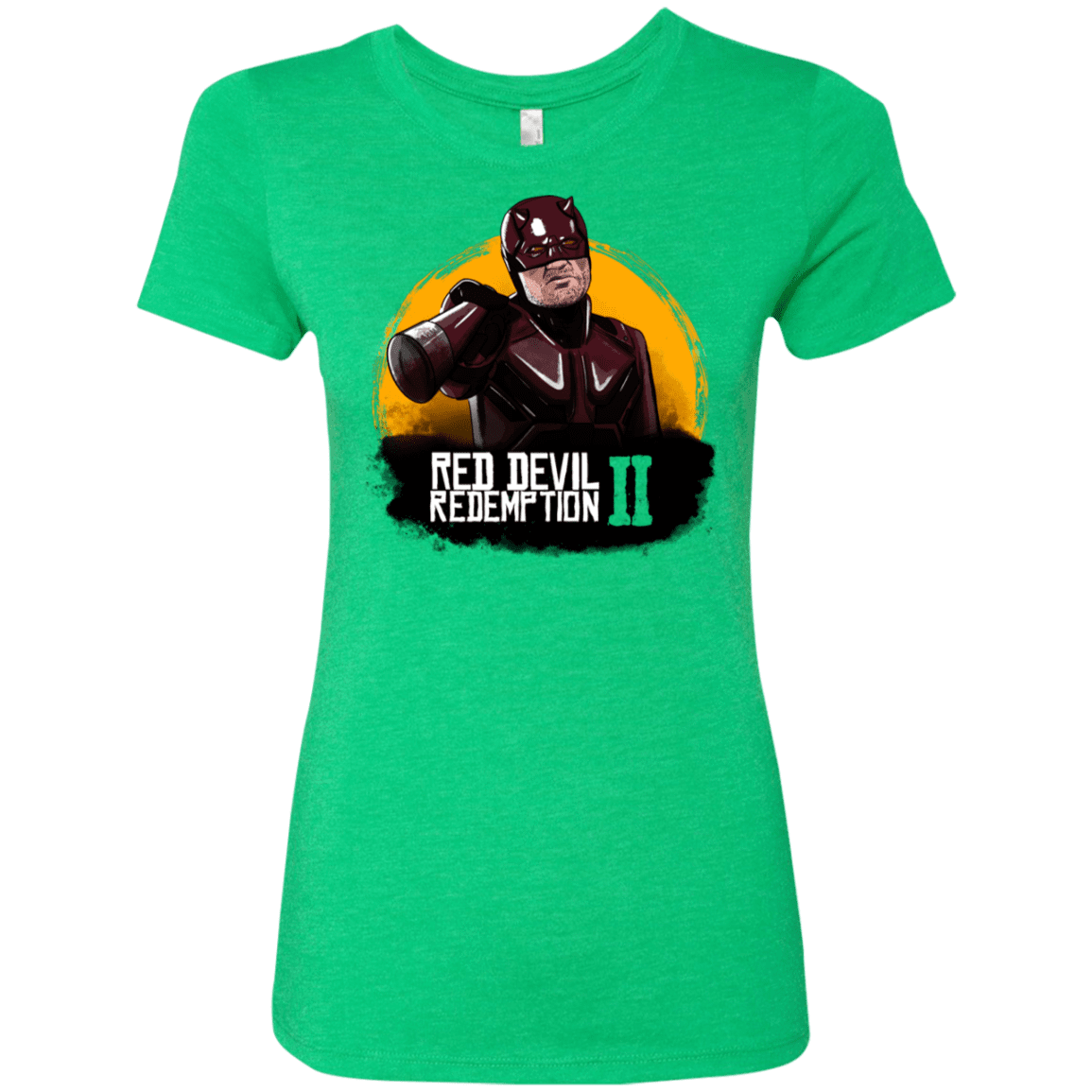 T-Shirts Envy / S Red Devil Redemptions Women's Triblend T-Shirt
