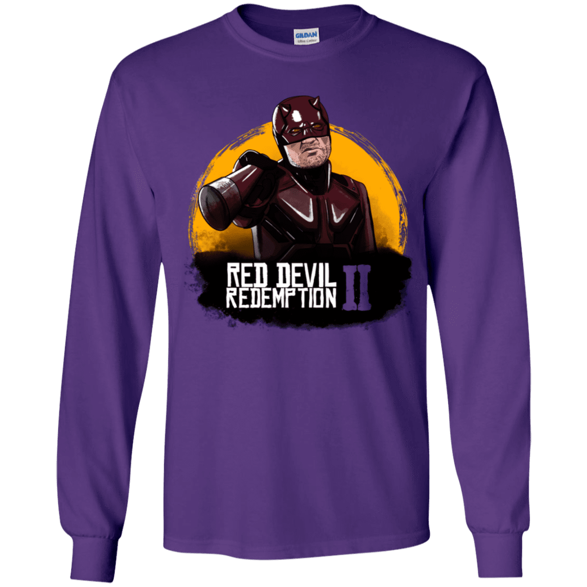 T-Shirts Purple / YS Red Devil Redemptions Youth Long Sleeve T-Shirt