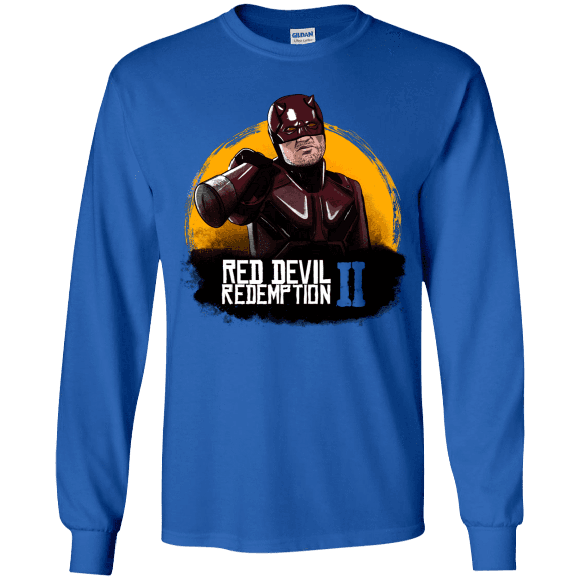 T-Shirts Royal / YS Red Devil Redemptions Youth Long Sleeve T-Shirt