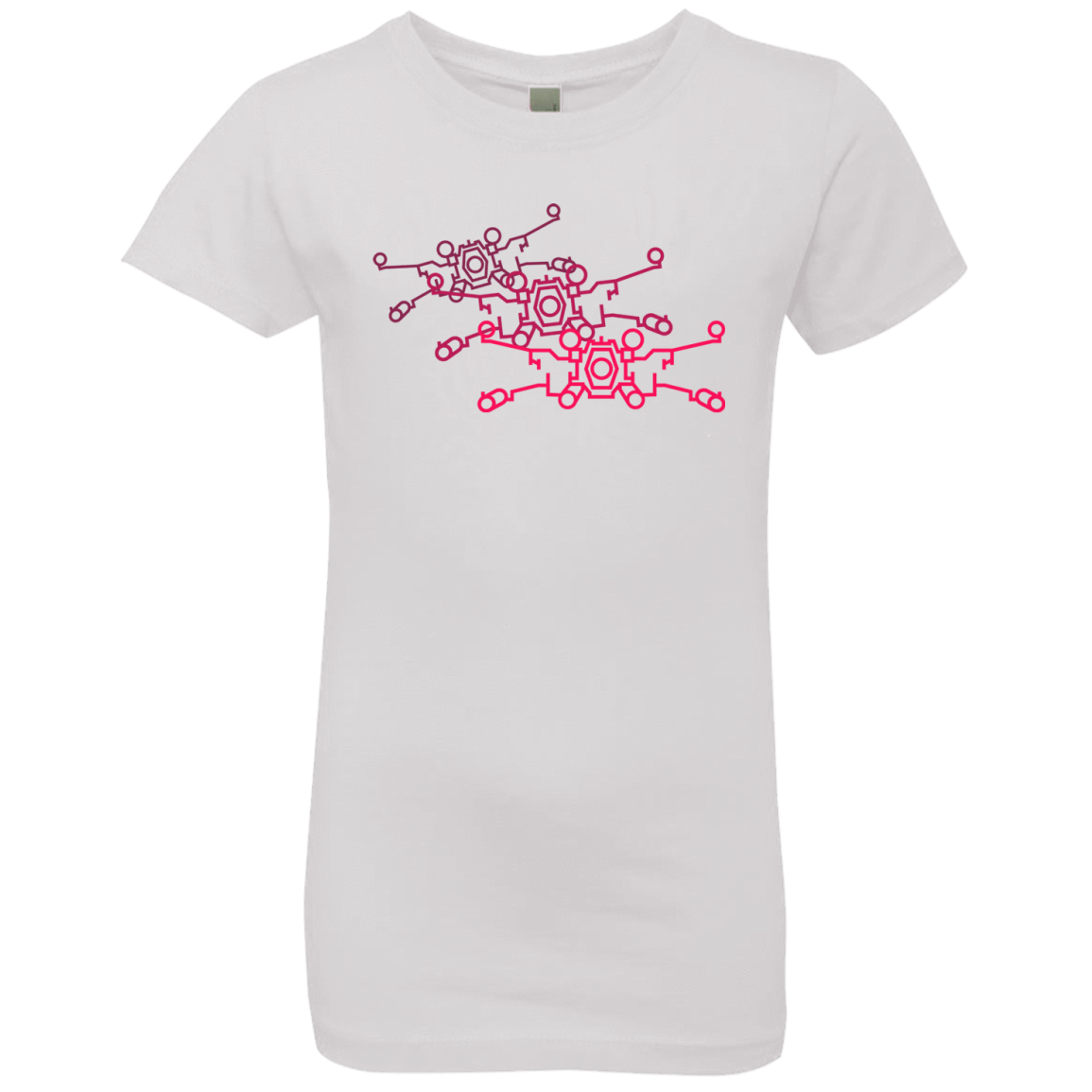 T-Shirts White / YXS Red Five Girls Premium T-Shirt
