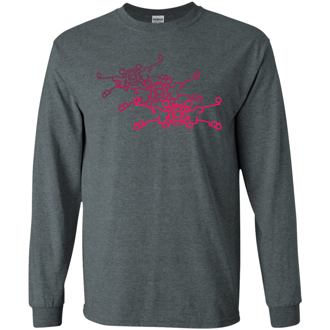 Red Five Men's Long Sleeve T-Shirt