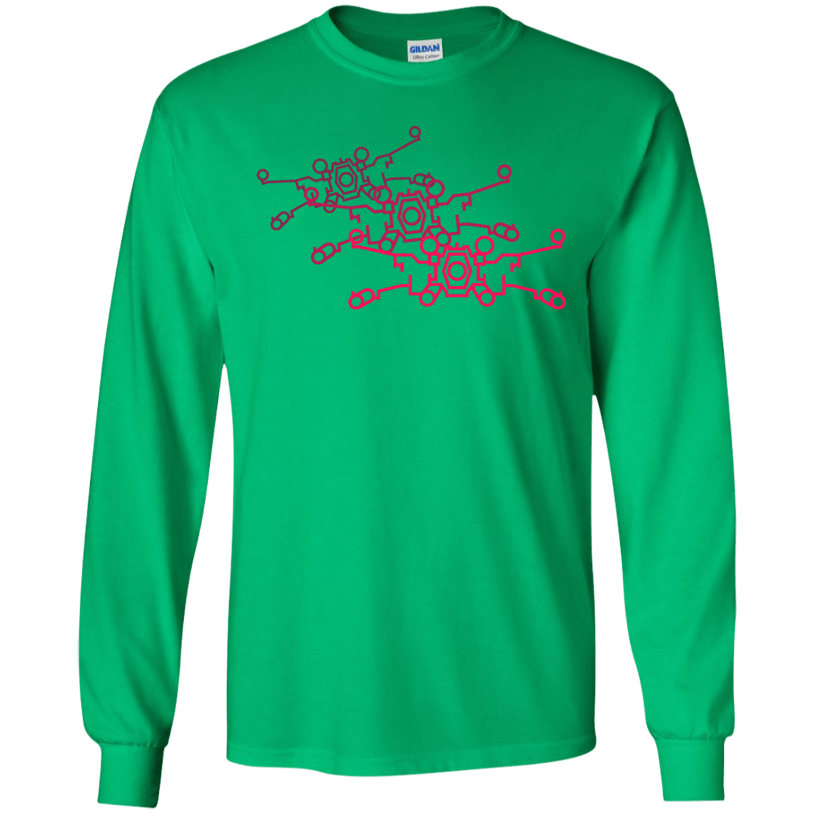 Red Five Men's Long Sleeve T-Shirt