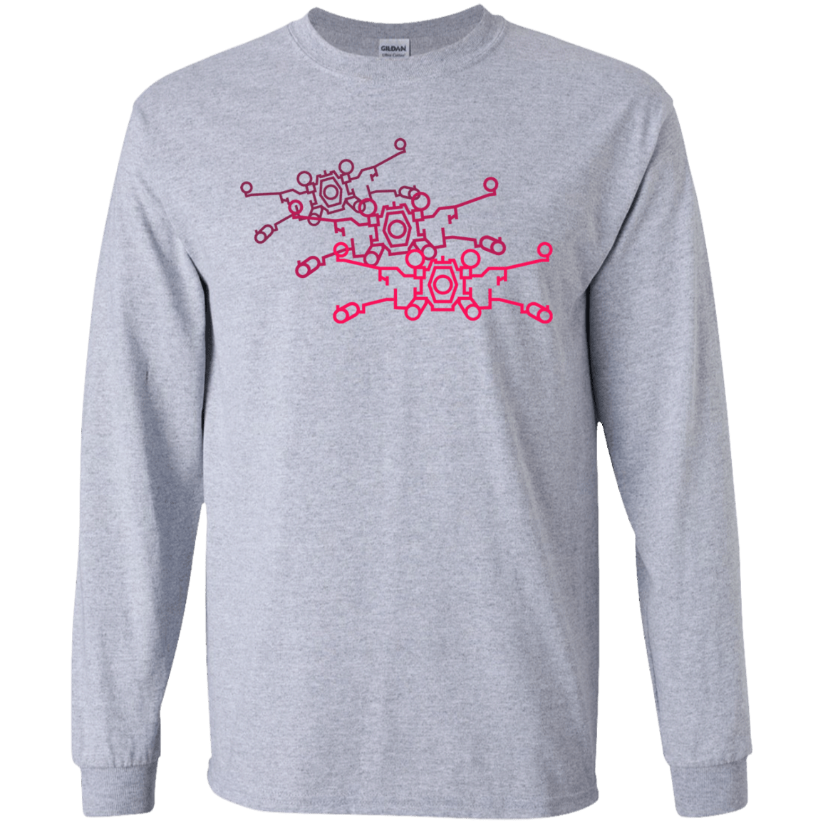 Red Five Men's Long Sleeve T-Shirt