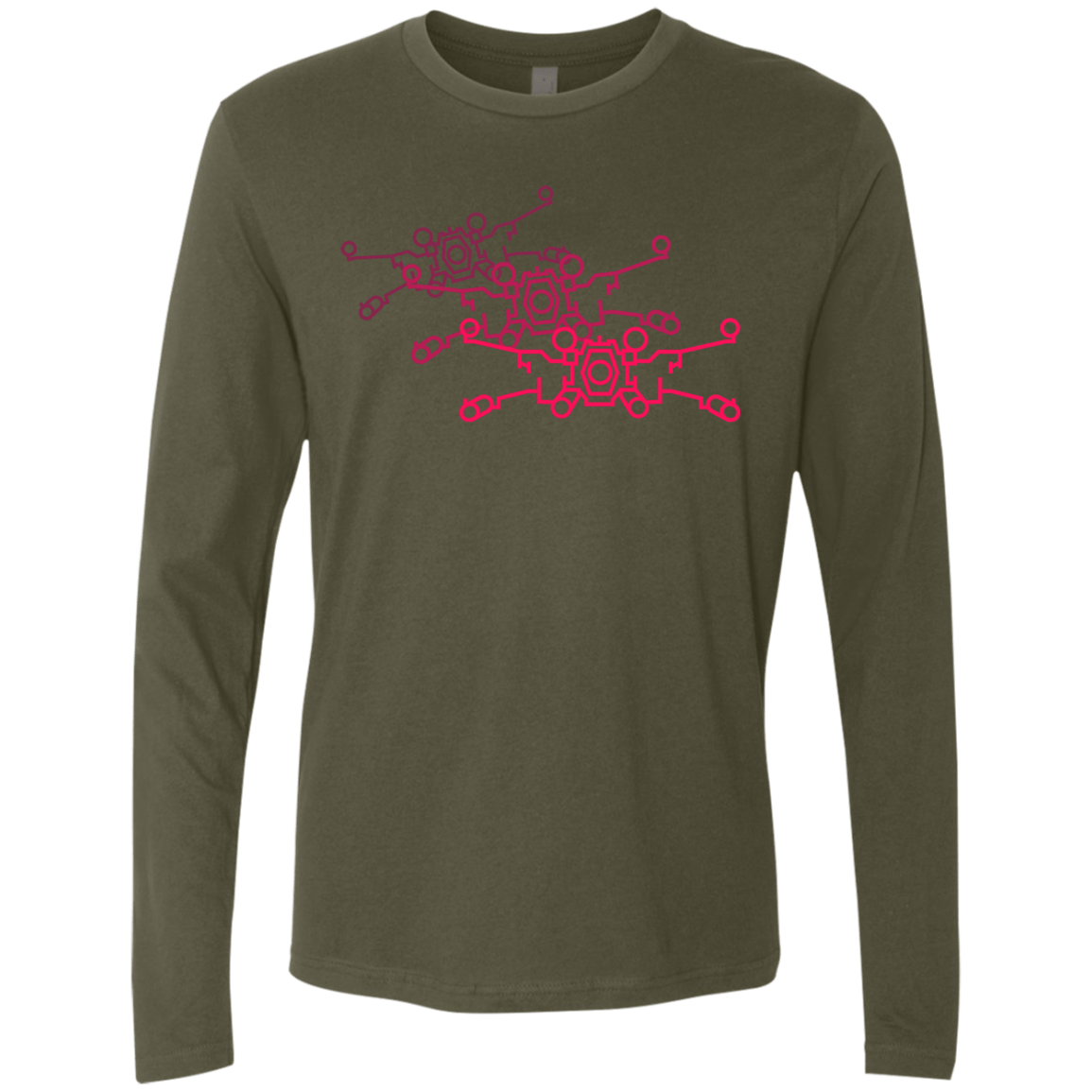 Red Five Men's Premium Long Sleeve
