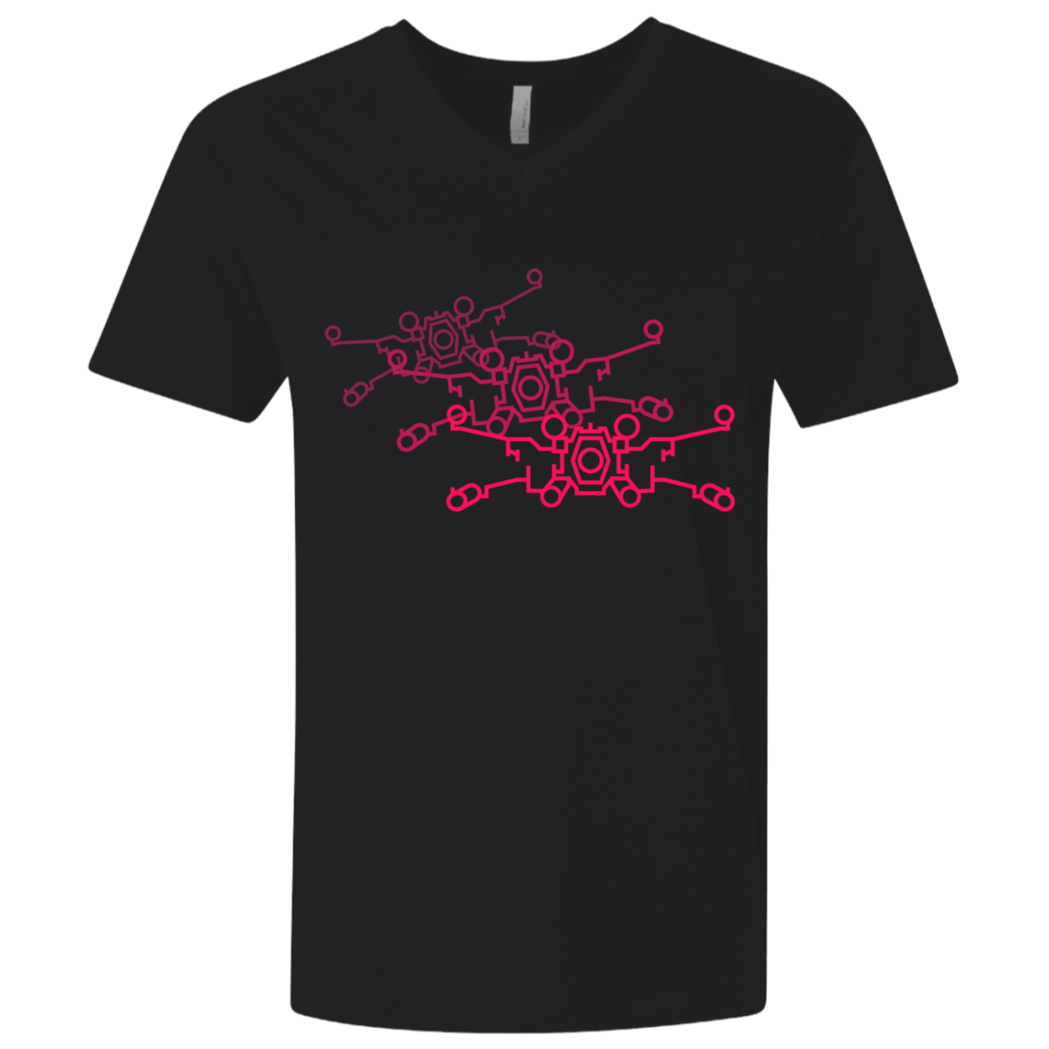 T-Shirts Black / X-Small Red Five Men's Premium V-Neck