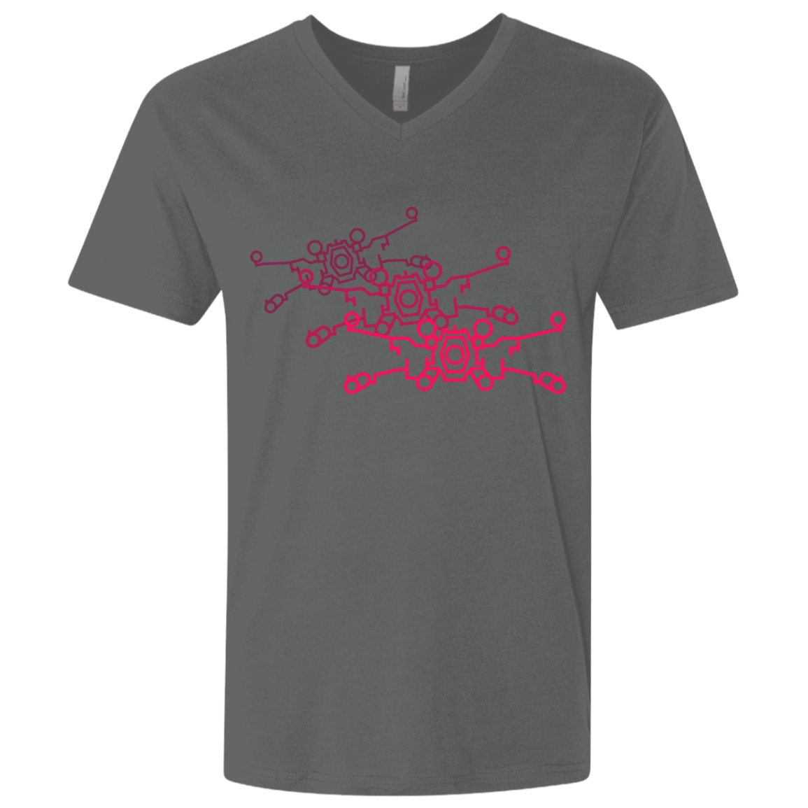 T-Shirts Heavy Metal / X-Small Red Five Men's Premium V-Neck