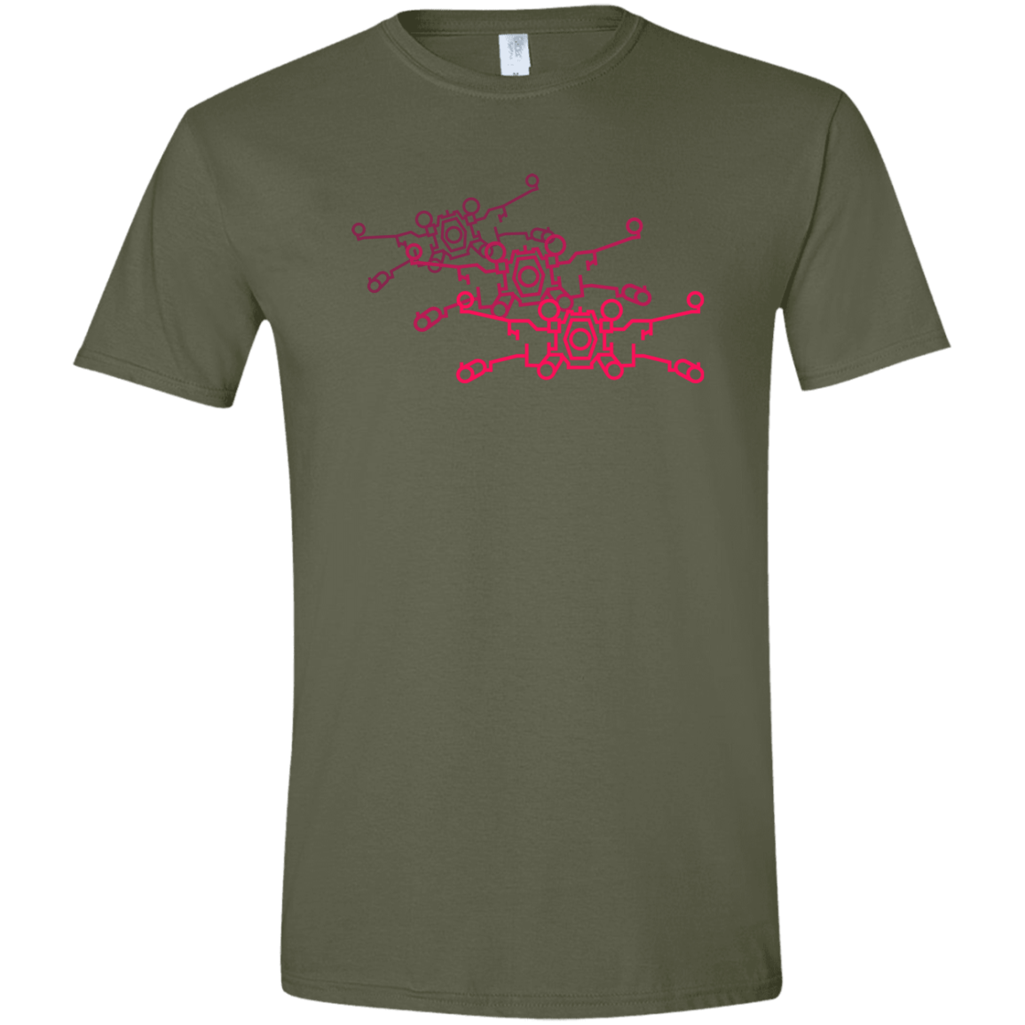 Red Five Men's Semi-Fitted Softstyle