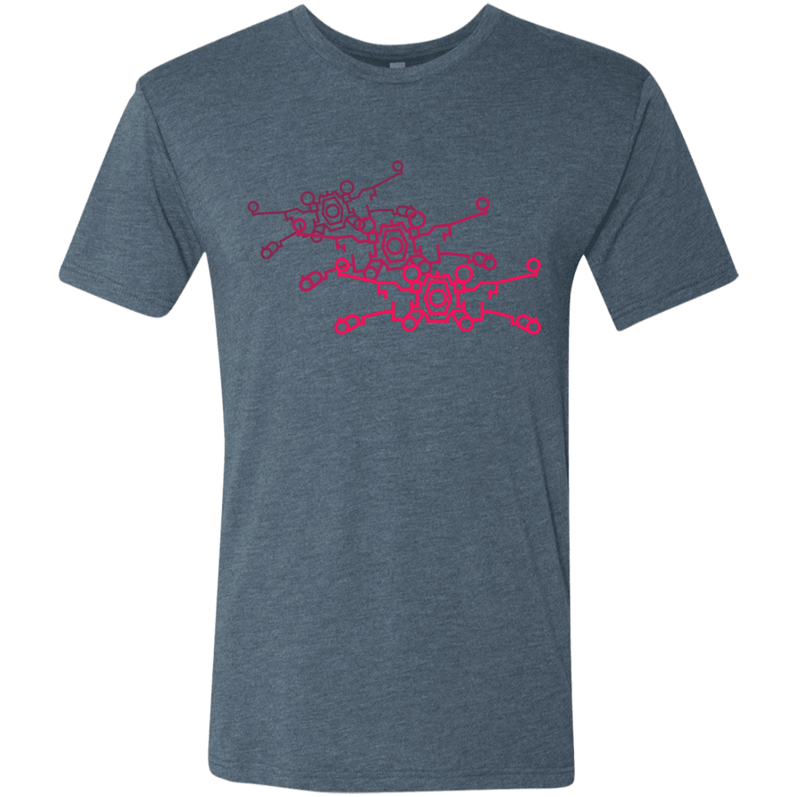 T-Shirts Indigo / S Red Five Men's Triblend T-Shirt