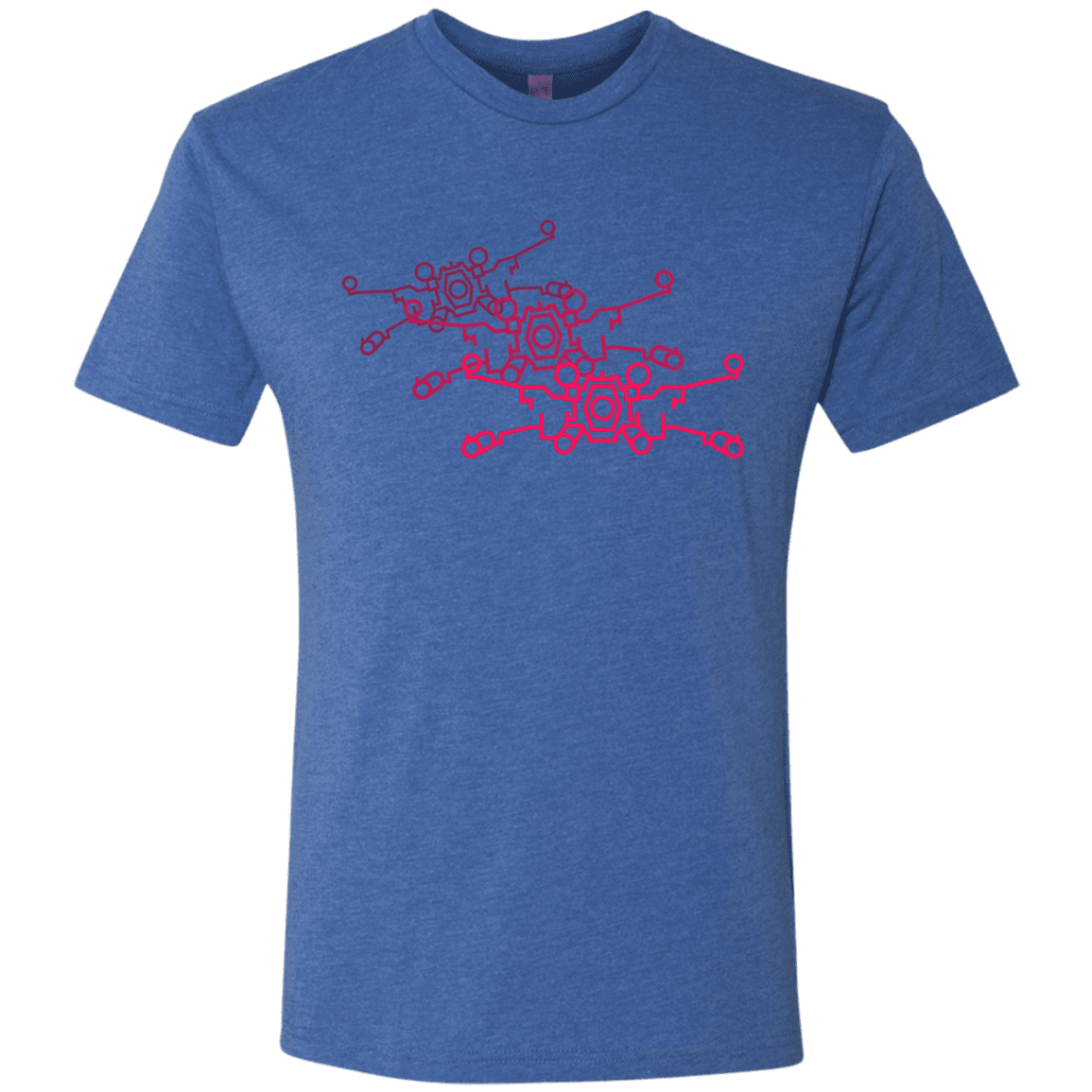 T-Shirts Vintage Royal / S Red Five Men's Triblend T-Shirt