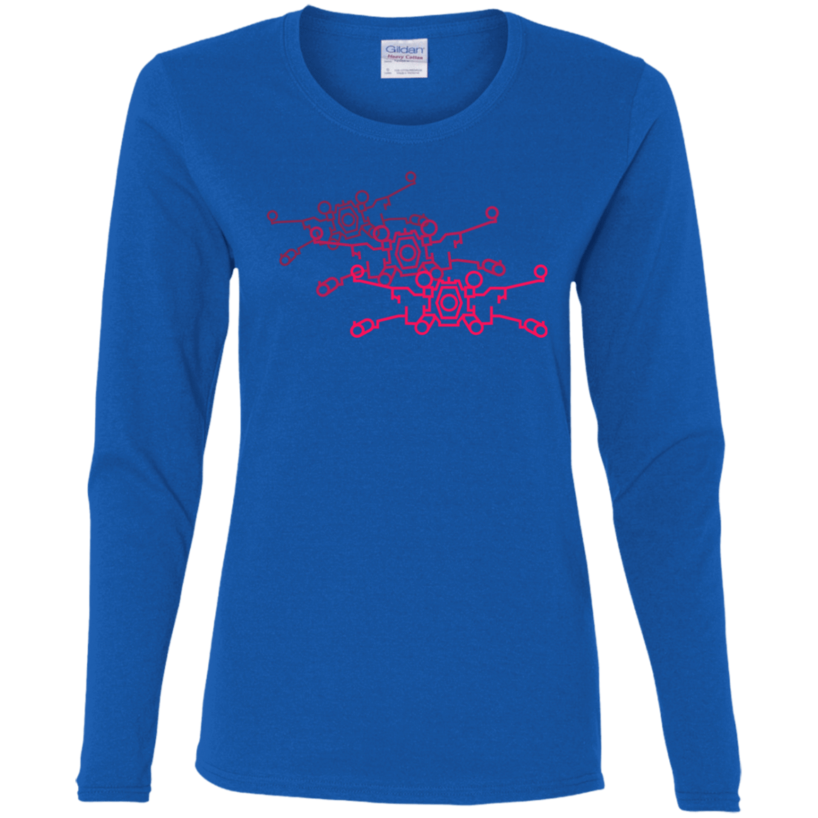 T-Shirts Royal / S Red Five Women's Long Sleeve T-Shirt
