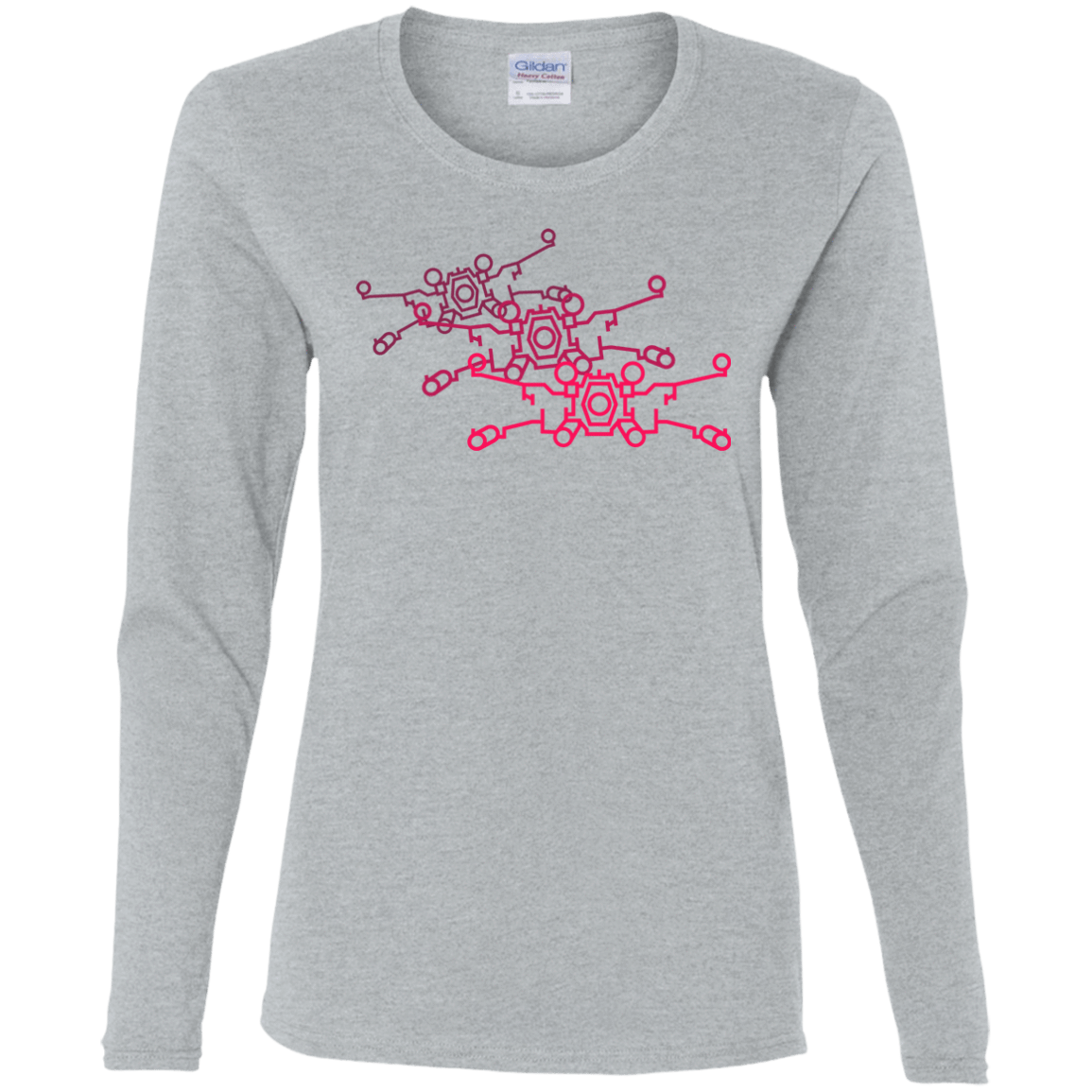 T-Shirts Sport Grey / S Red Five Women's Long Sleeve T-Shirt