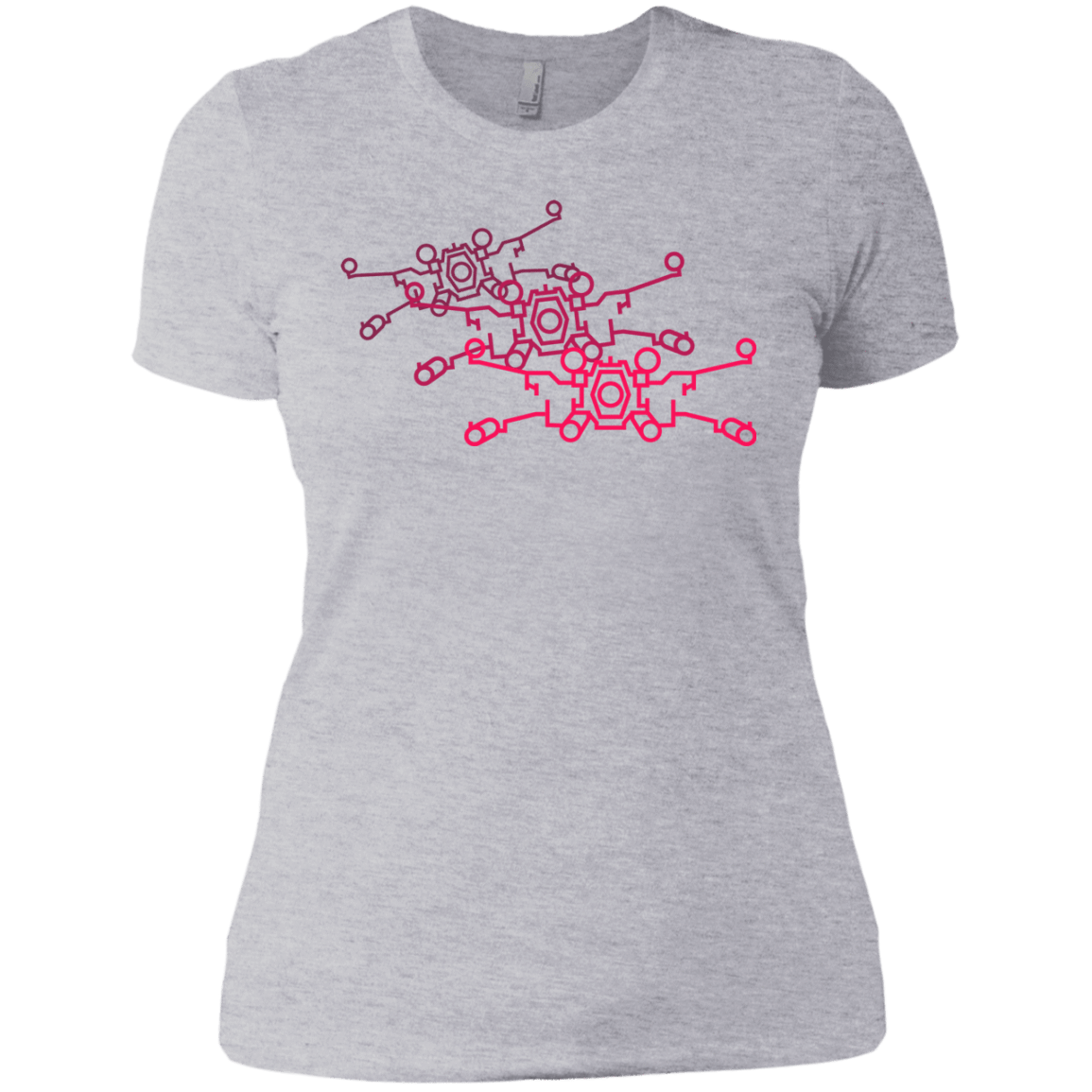 T-Shirts Heather Grey / X-Small Red Five Women's Premium T-Shirt