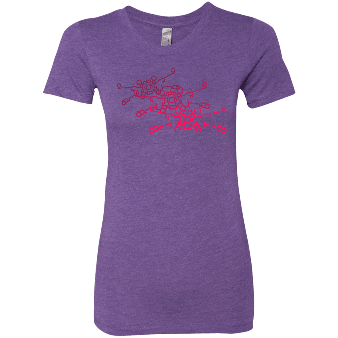 T-Shirts Purple Rush / S Red Five Women's Triblend T-Shirt