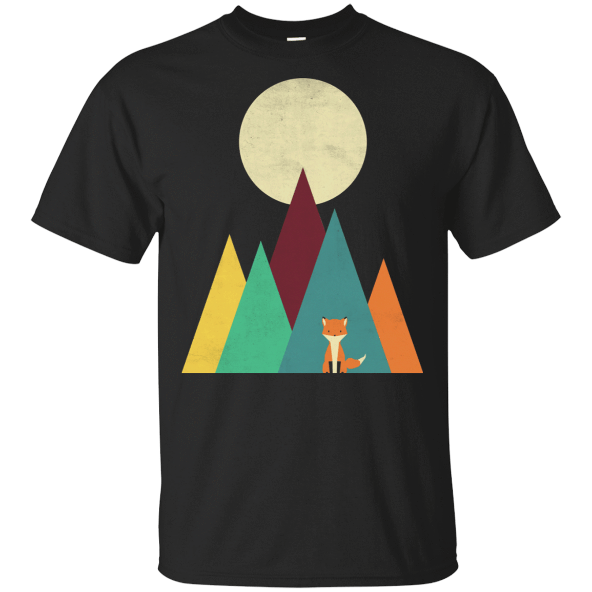 T-Shirts Black / S Red Fox T-Shirt